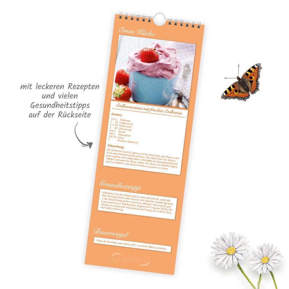 Beispielinhalt (Bild) TRÖTSCH - Maxi-Streifenkalender Omas Kalender 2027