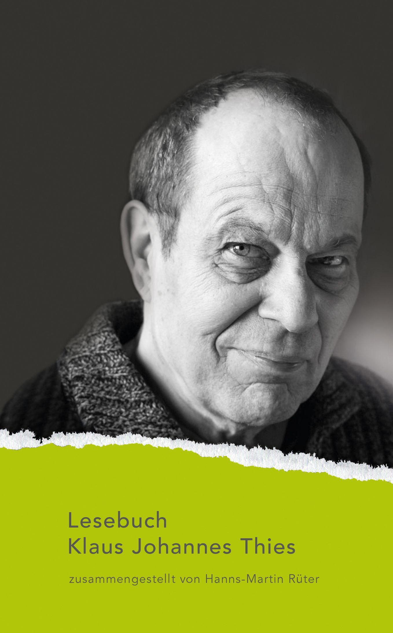 Vorderes Coverbild Lesebuch Klaus Johannes Thies