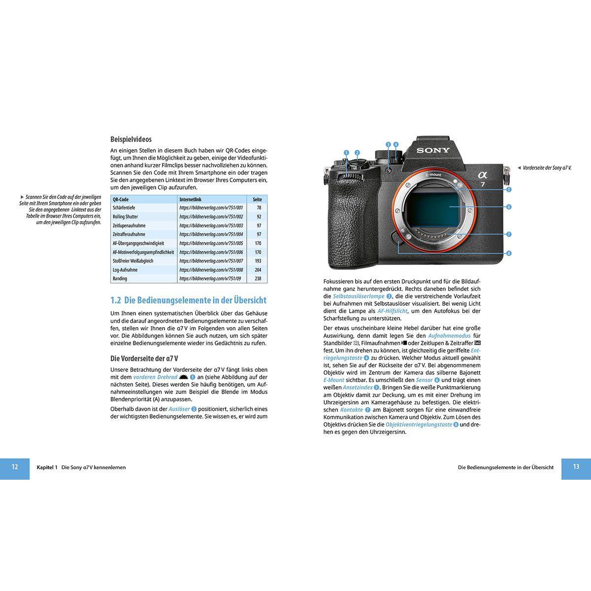 Beispielinhalt (Bild) Sony A7 V - Das umfangreiche Praxisbuch zu Ihrer Kamera