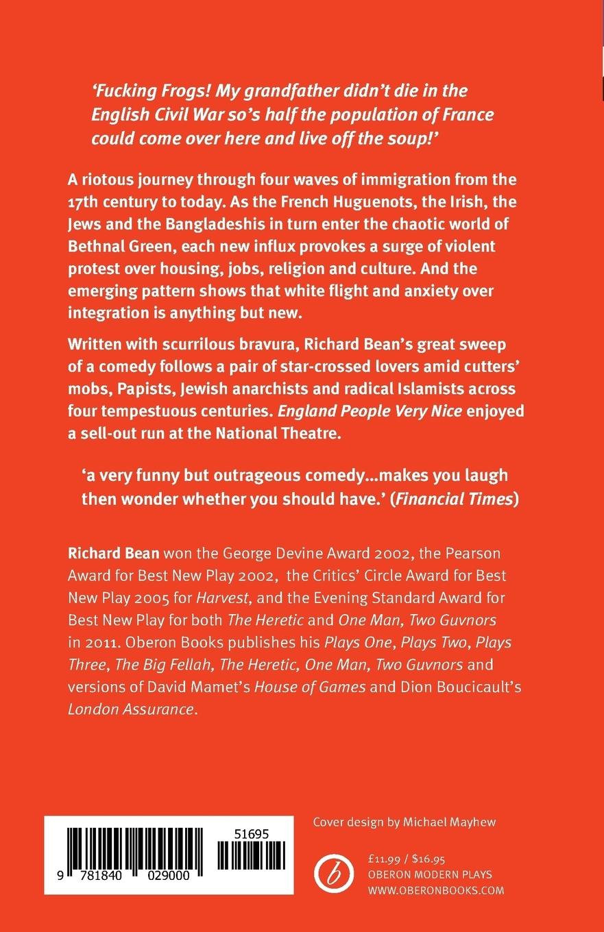 Rückseitencover England People Very Nice