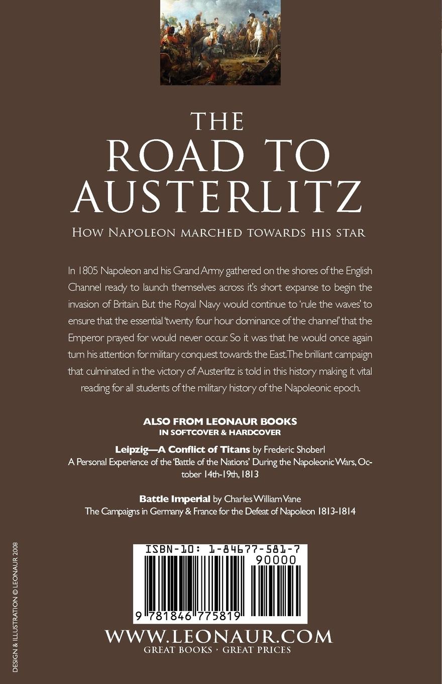 Rückseitencover The Road to Austerlitz