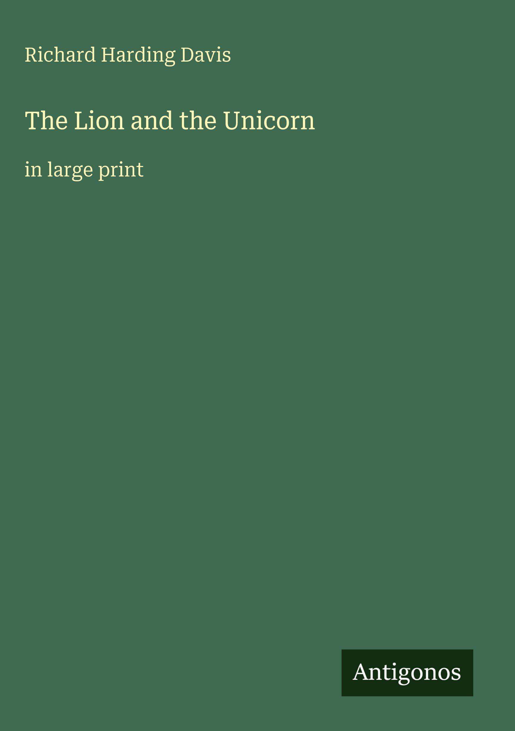 Vorderes Coverbild The Lion and the Unicorn