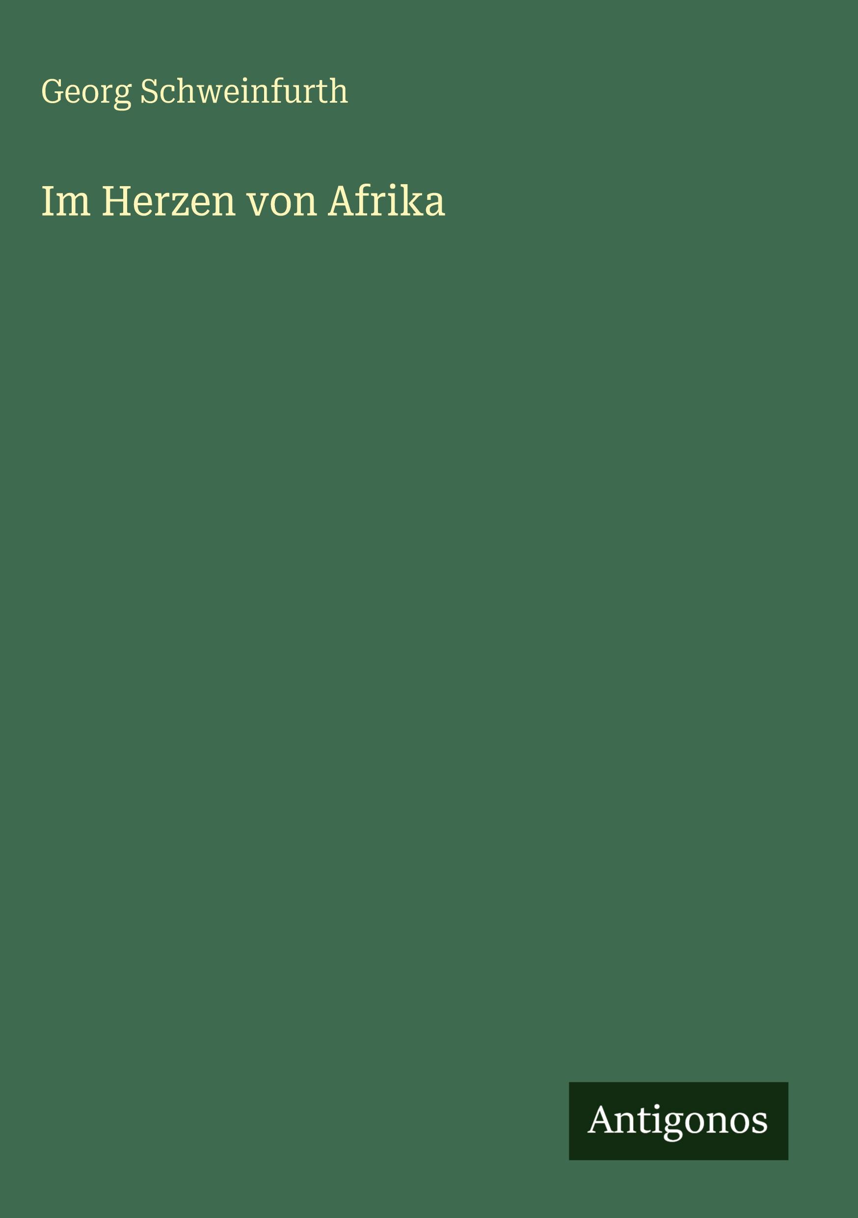 Vorderes Coverbild Im Herzen von Afrika