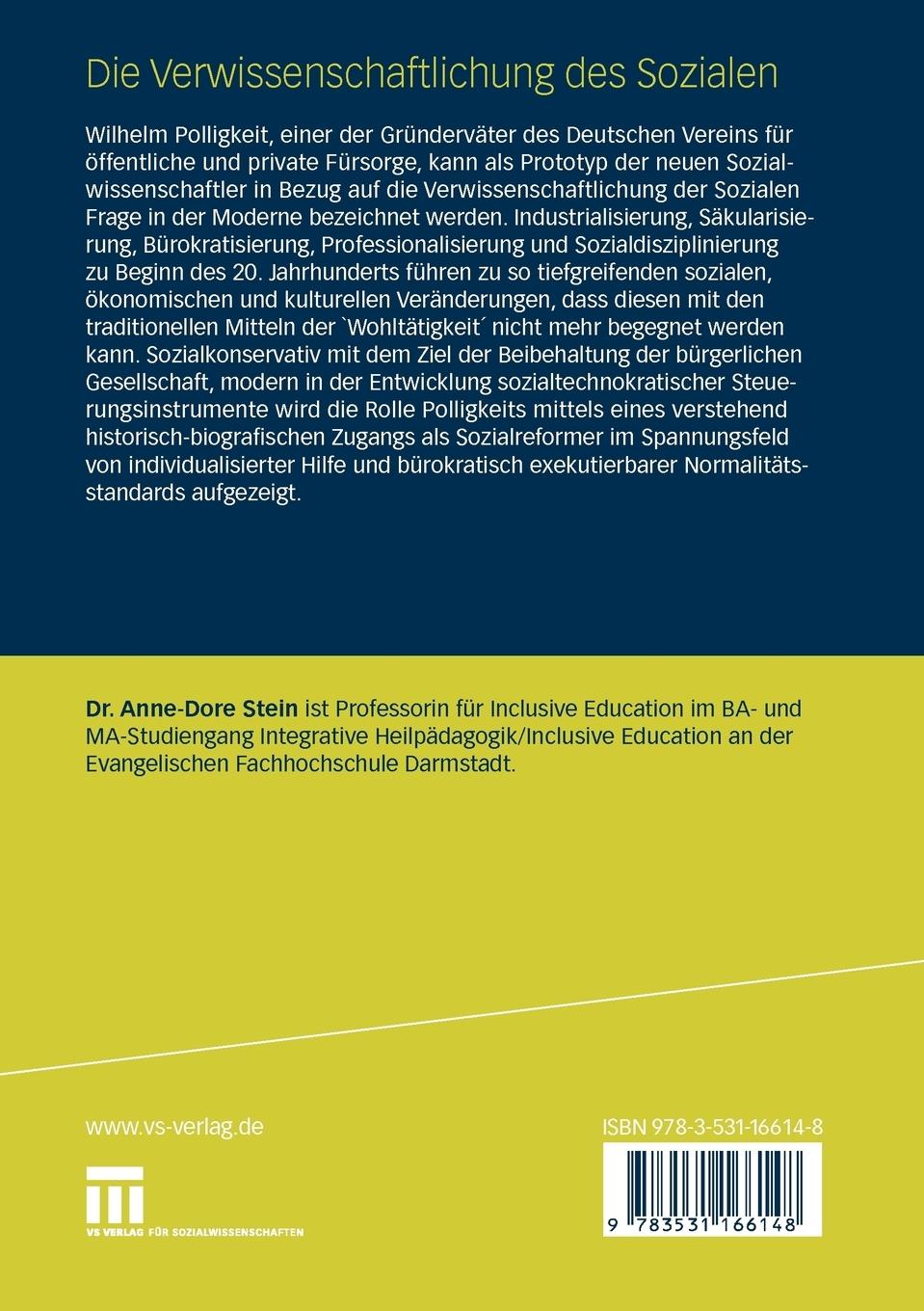 Rückseitencover Die Verwissenschaftlichung des Sozialen