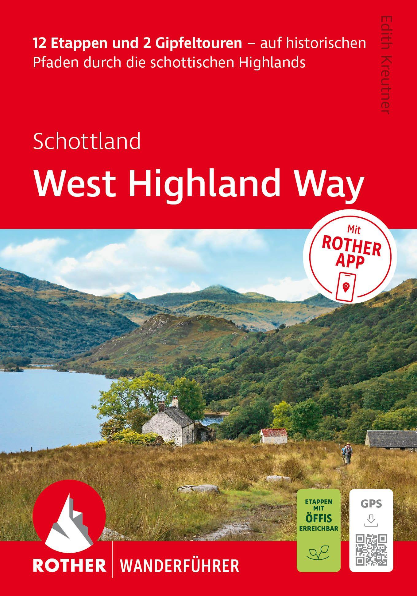 Vorderes Coverbild ROTHER Wanderführer Schottland: West Highland Way. 12 Etappen und 2 Gipfeltouren