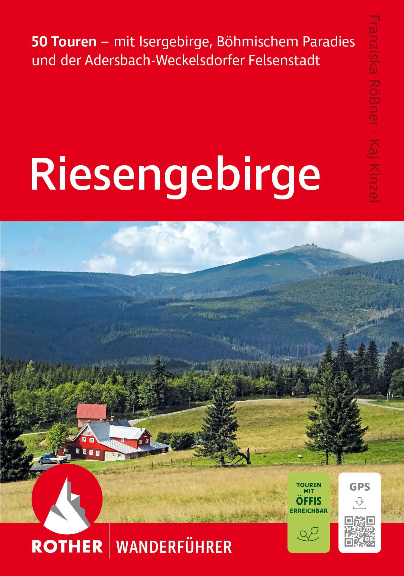 Vorderes Coverbild ROTHER Wanderführer Riesengebirge. 50 Touren