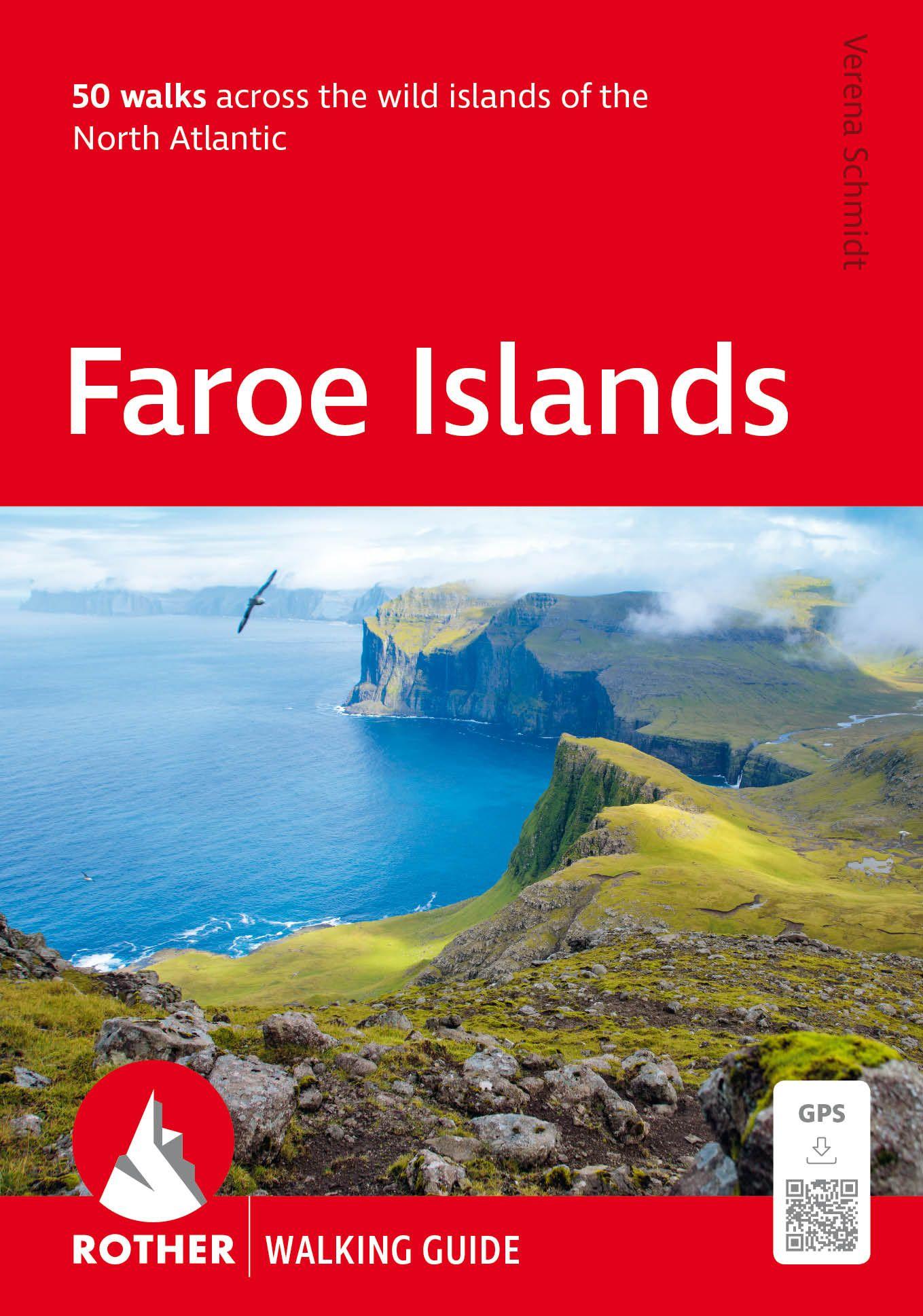 Vorderes Coverbild ROTHER Walking Guide Faroe Islands. 50 walks across the wild islands of the North Atlantic