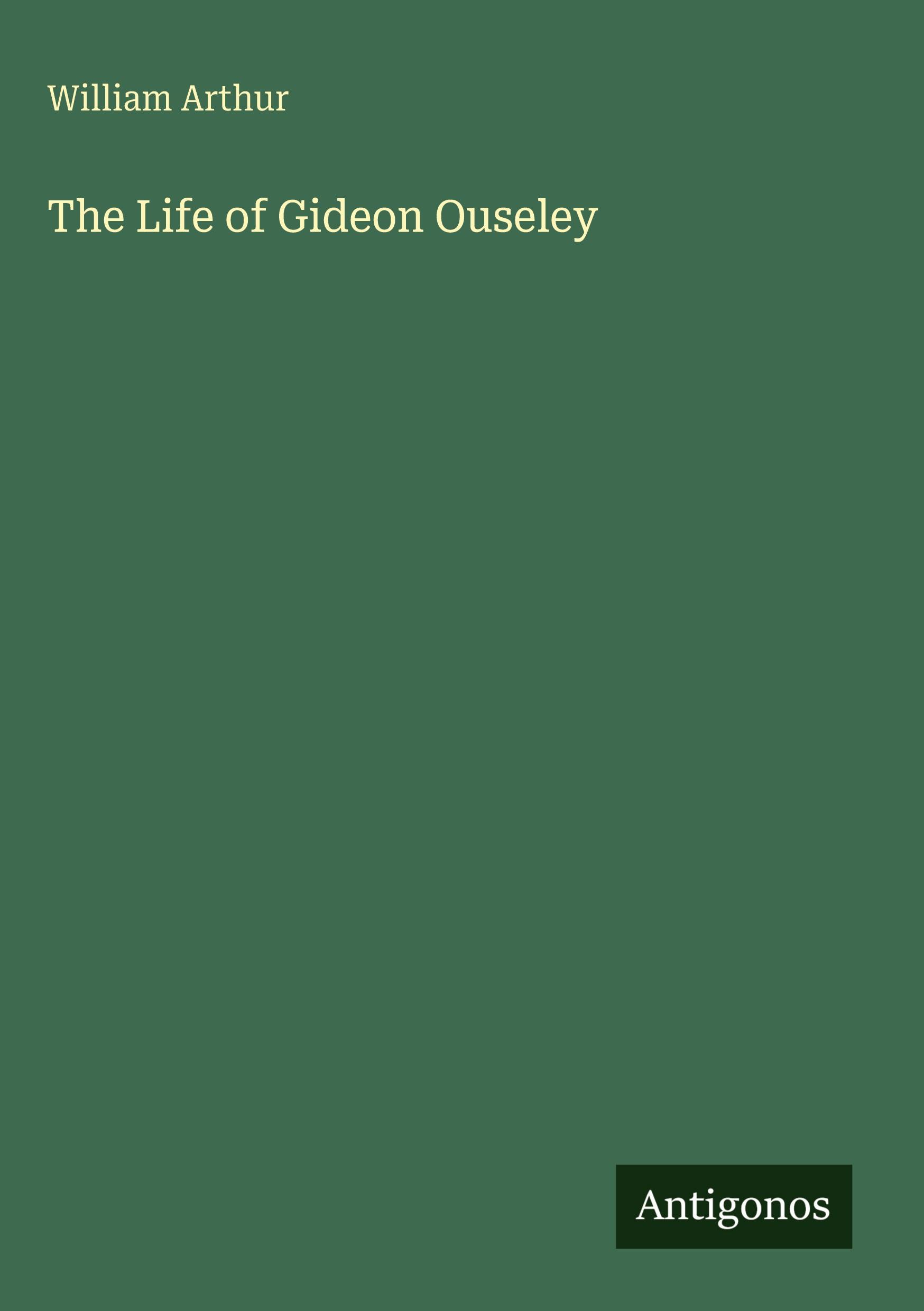 Vorderes Coverbild The Life of Gideon Ouseley