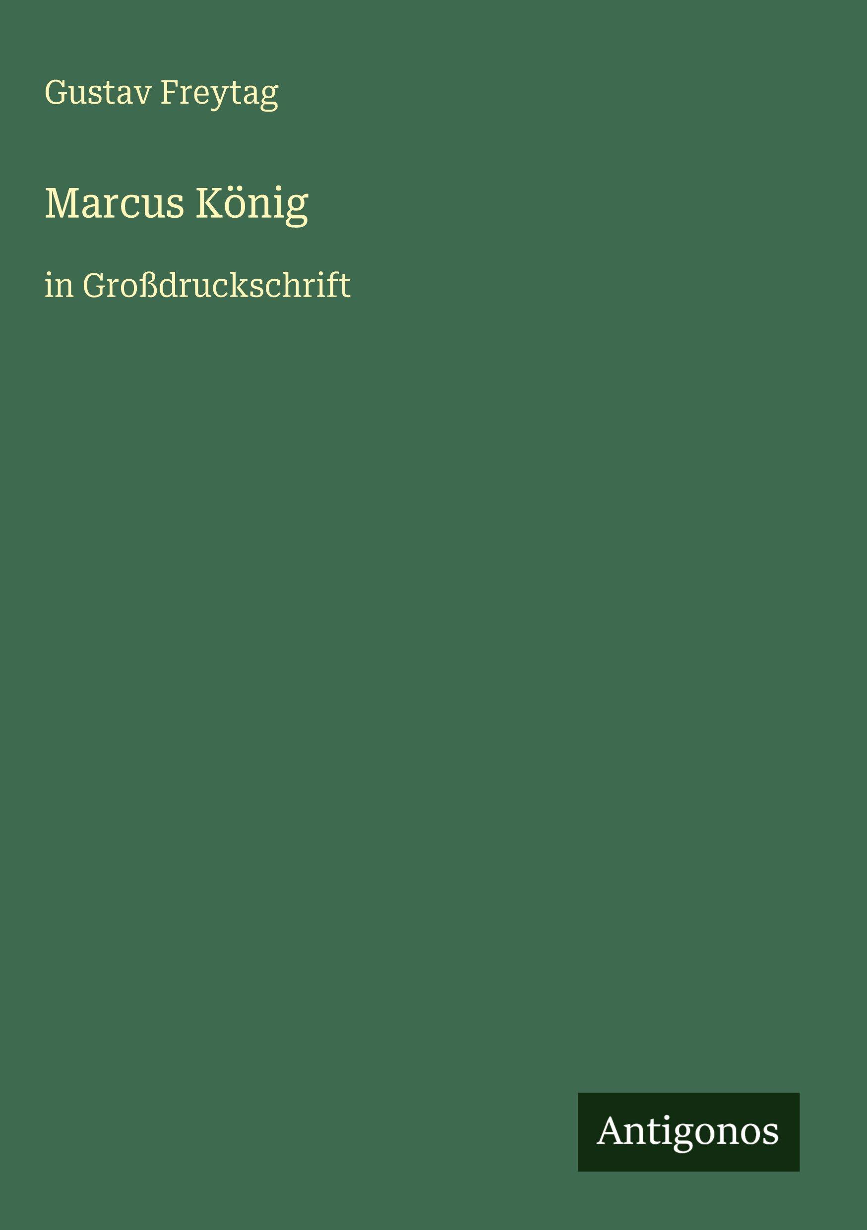 Vorderes Coverbild Marcus König