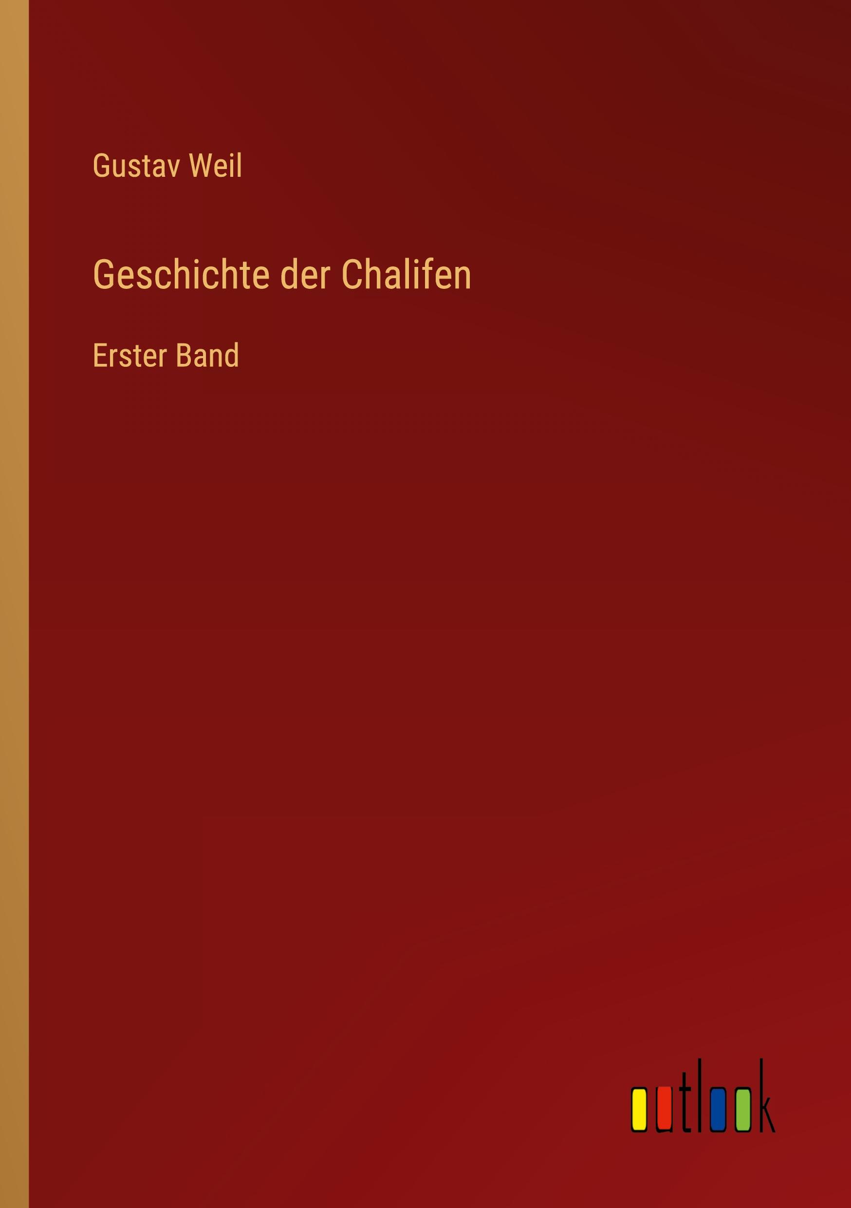 Vorderes Coverbild Geschichte der Chalifen