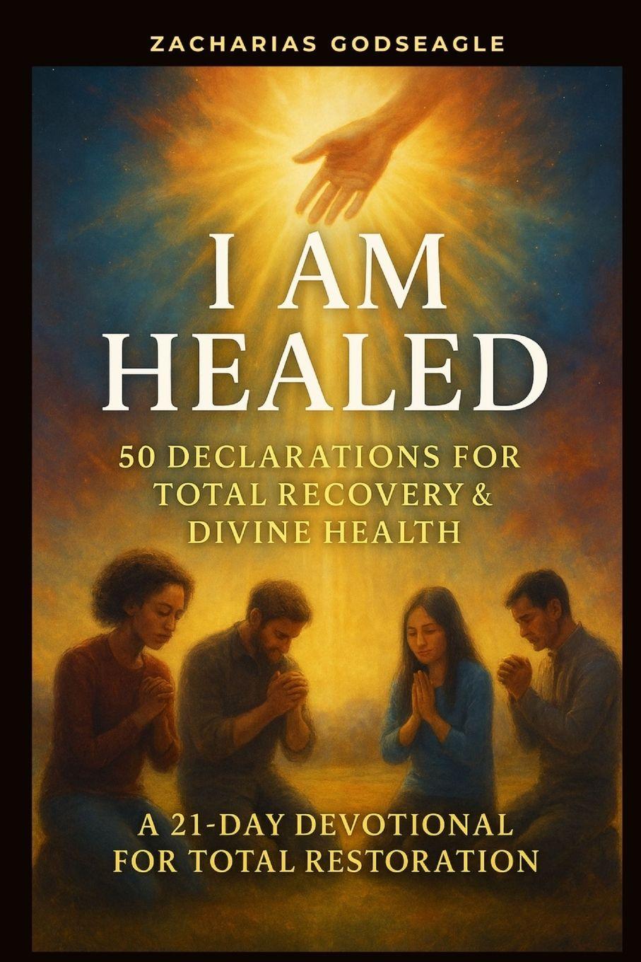 Vorderes Coverbild I Am Healed - 50 Declarations for Total Recovery & Divine Health