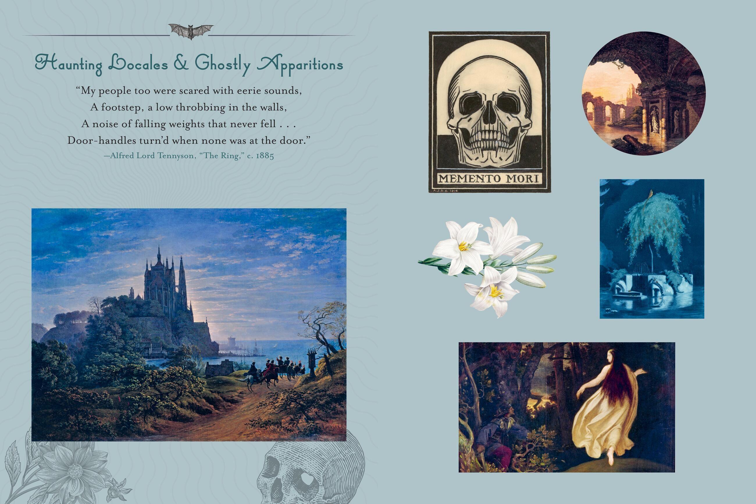 Beispielinhalt (Bild) Gothica Sticker Book