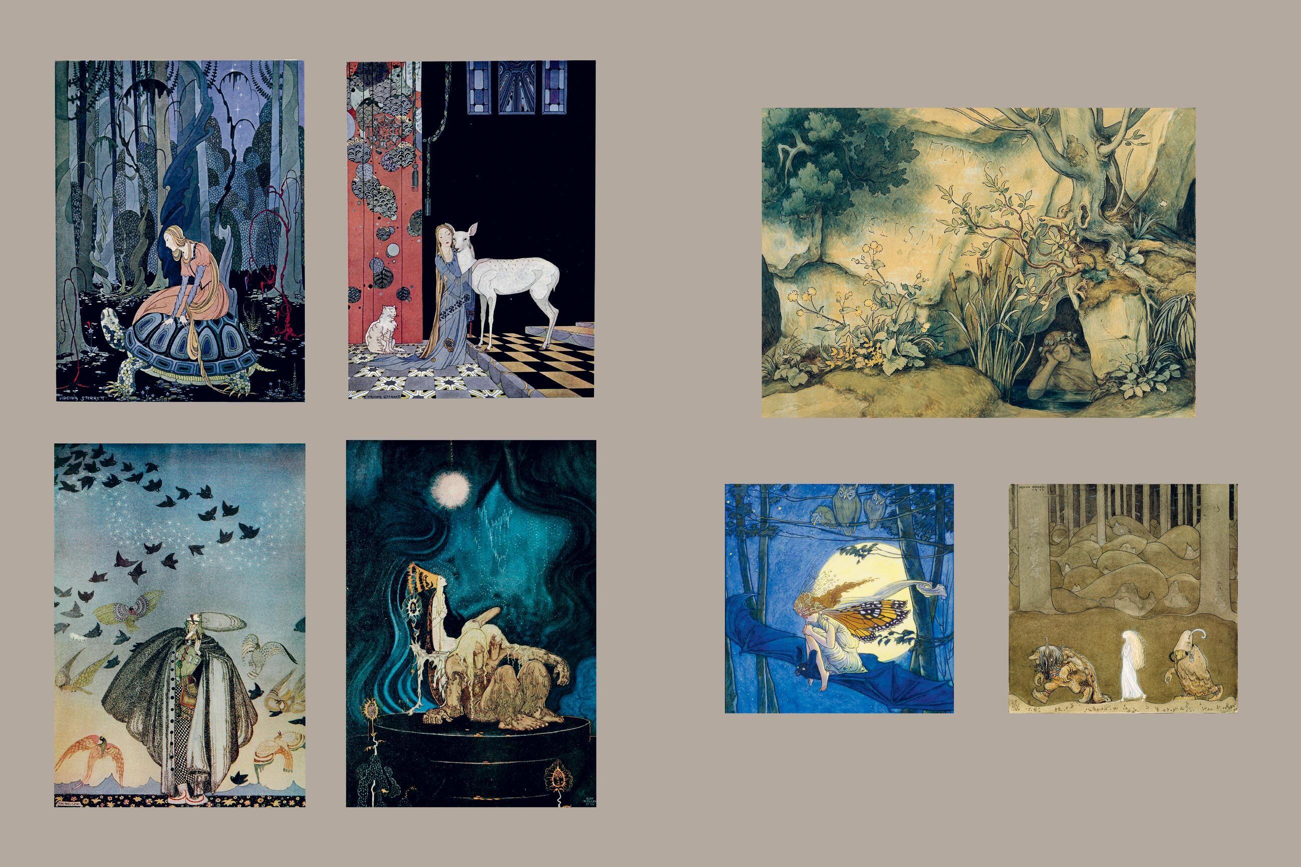 Beispielinhalt (Bild) Gothica Sticker Book