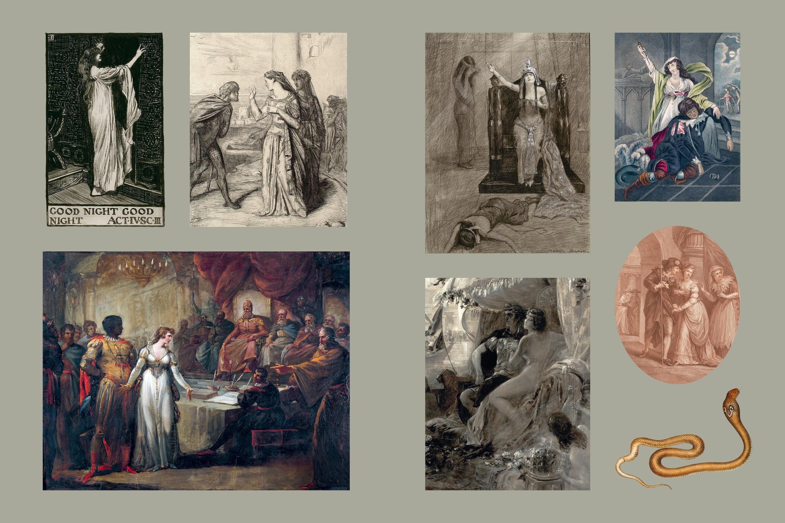 Beispielinhalt (Bild) Gothica Sticker Book