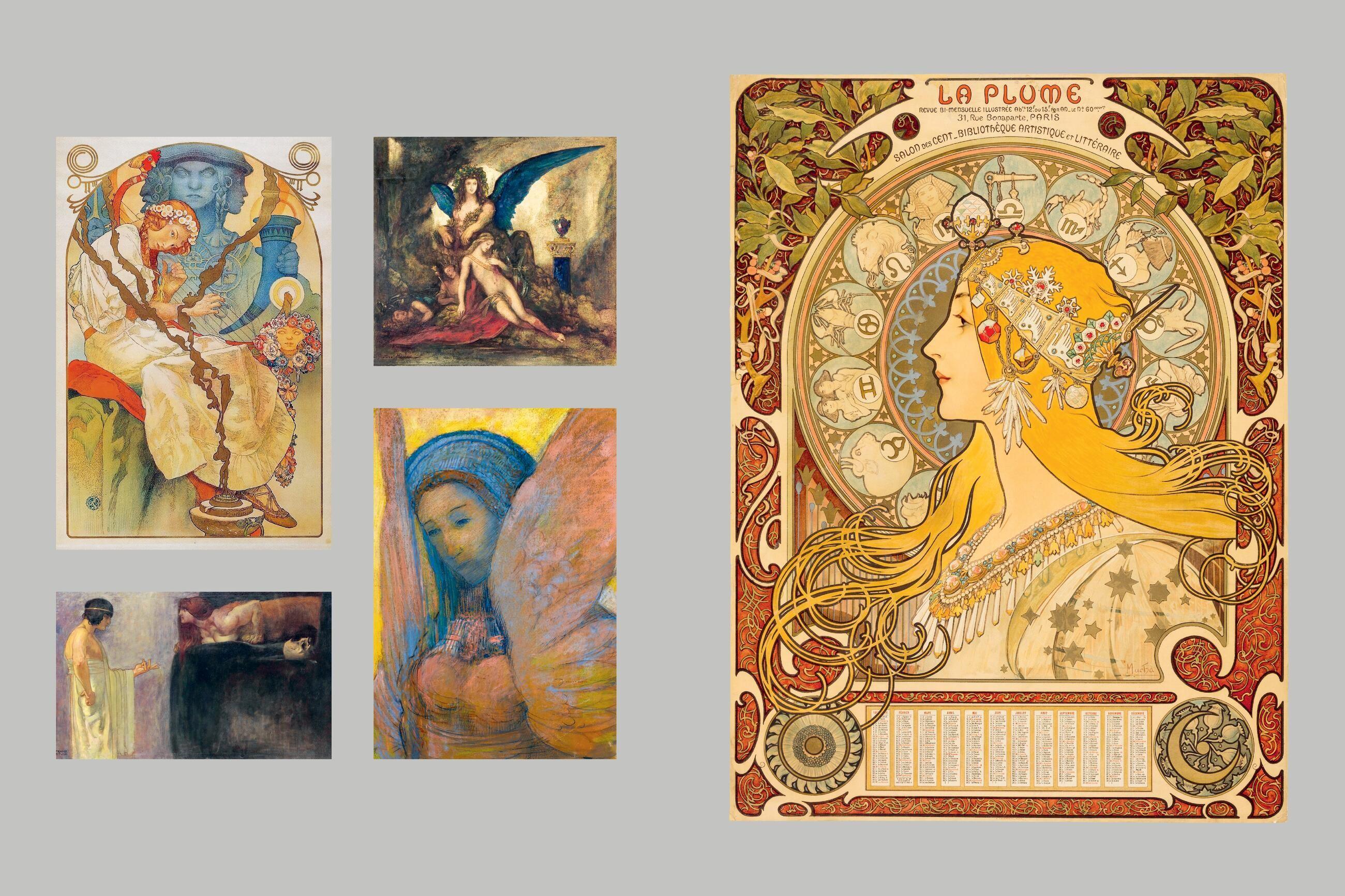 Beispielinhalt (Bild) Gothica Sticker Book