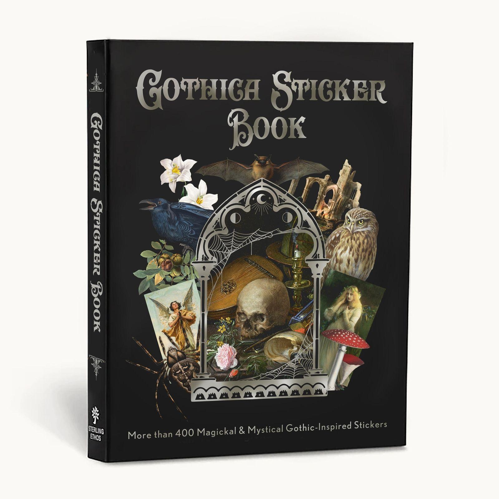 Vorderes Coverbild Gothica Sticker Book