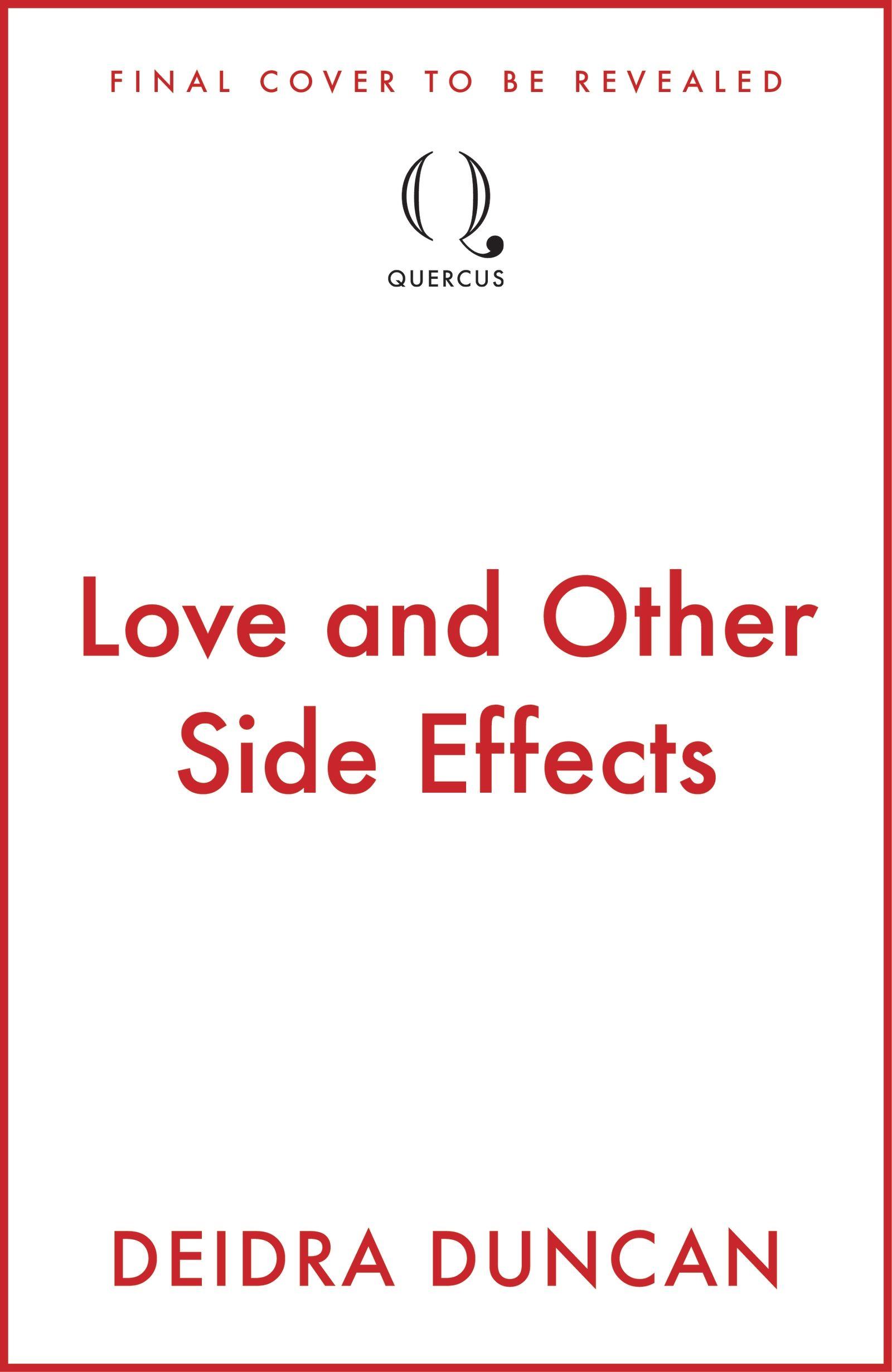 Vorderes Coverbild Love and Other Side Effects