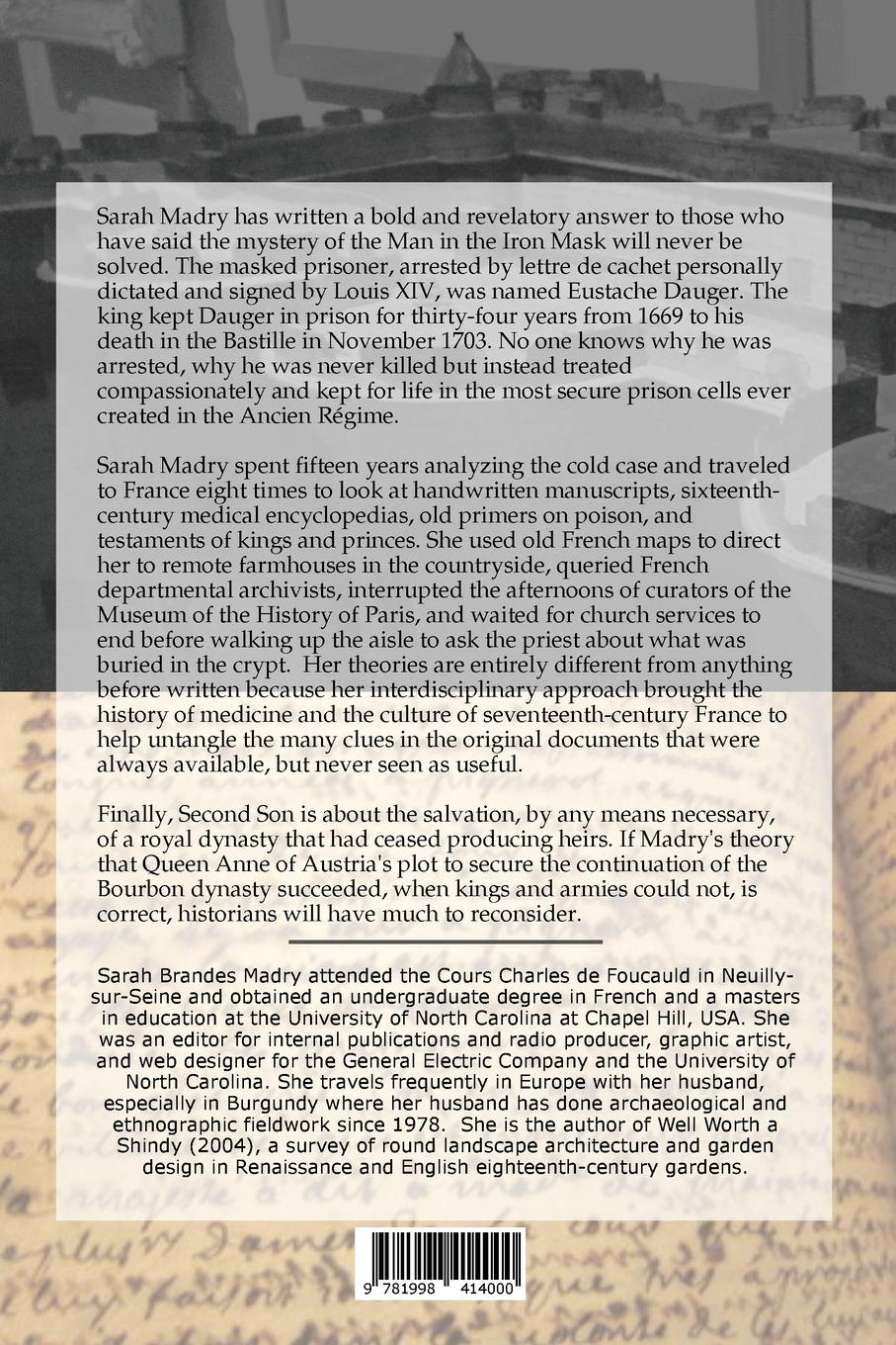 Rückseitencover Second Son