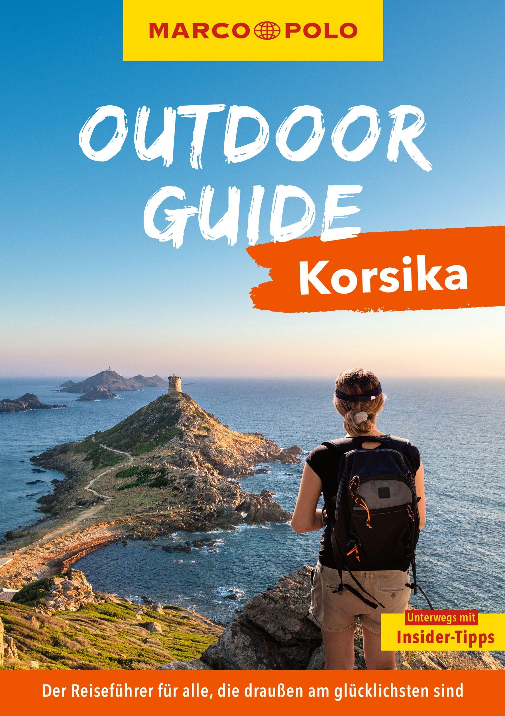 Vorderes Coverbild MARCO POLO OUTDOOR GUIDE Reiseführer Korsika