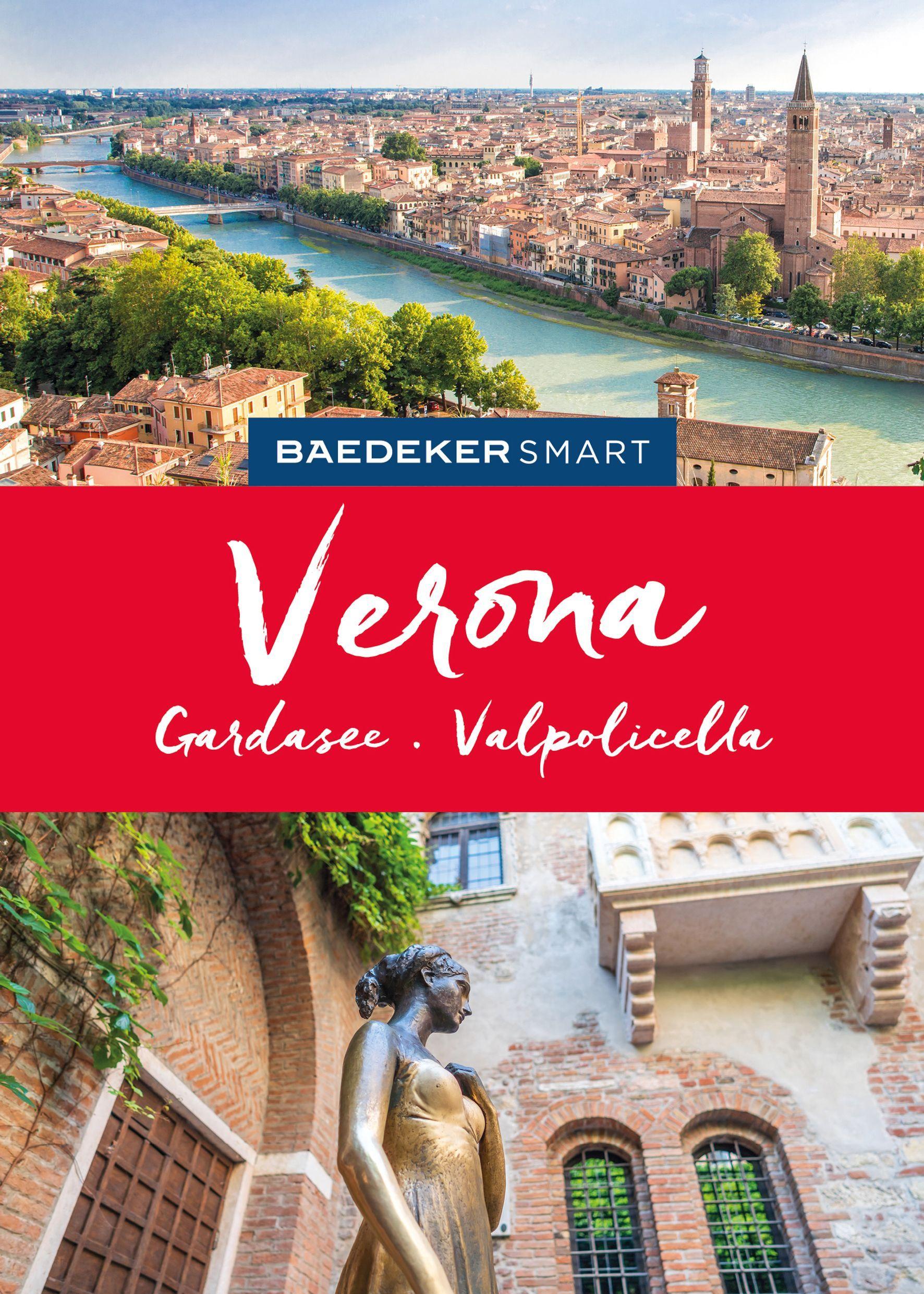 Vorderes Coverbild Baedeker SMART Reiseführer Verona, Gardasee, Valpolicella