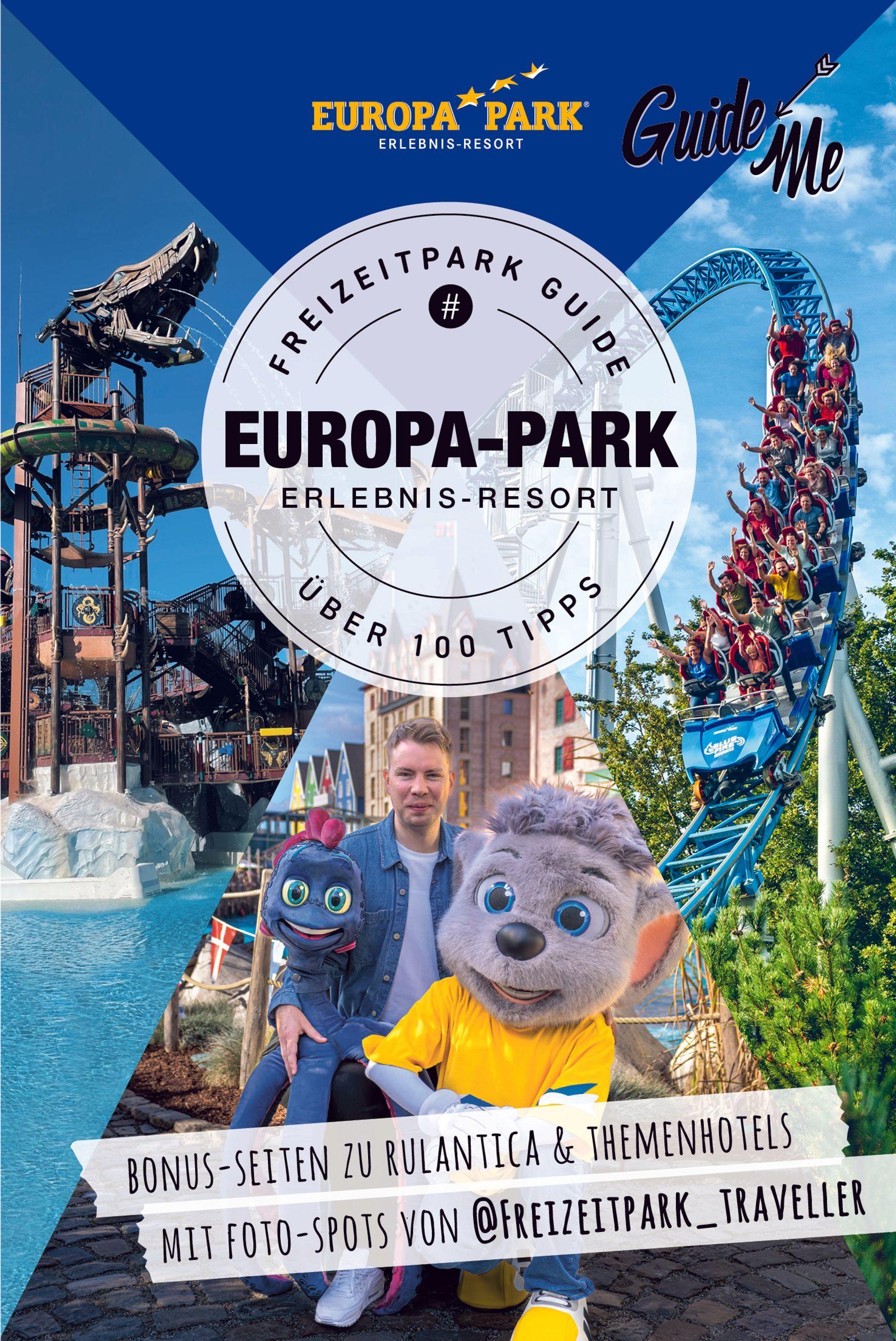Vorderes Coverbild GuideMe Reiseführer Europa-Park Freizeitpark Guide