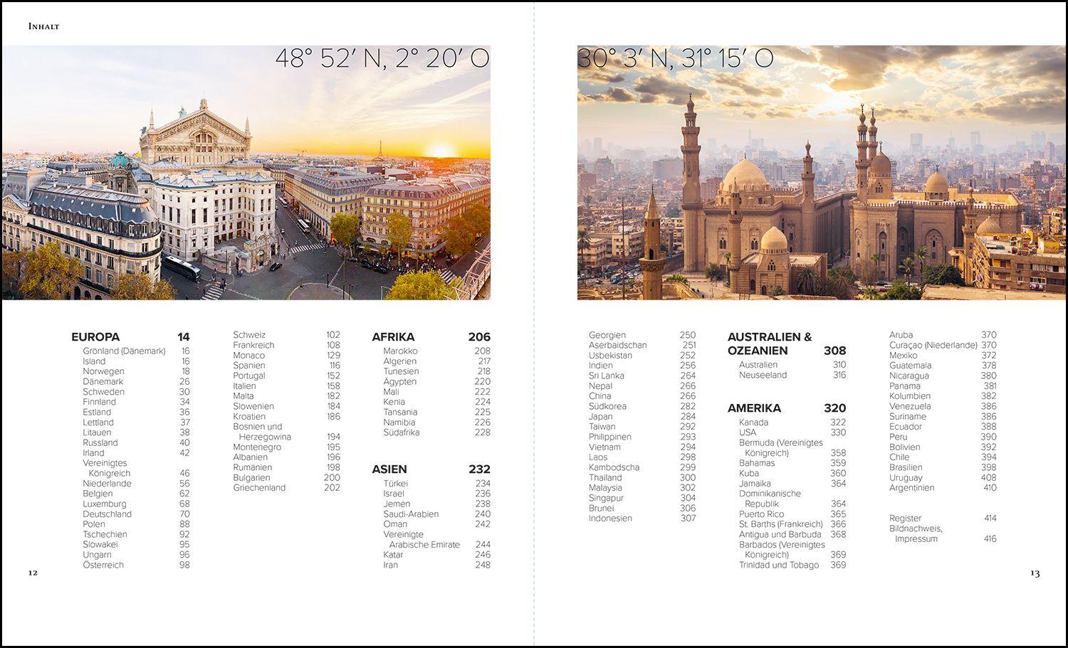 Beispielinhalt (Bild) KUNTH Bildband Traumstädte