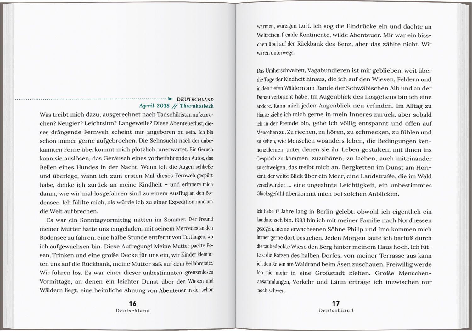 Beispielinhalt (Bild) Über Grenzen