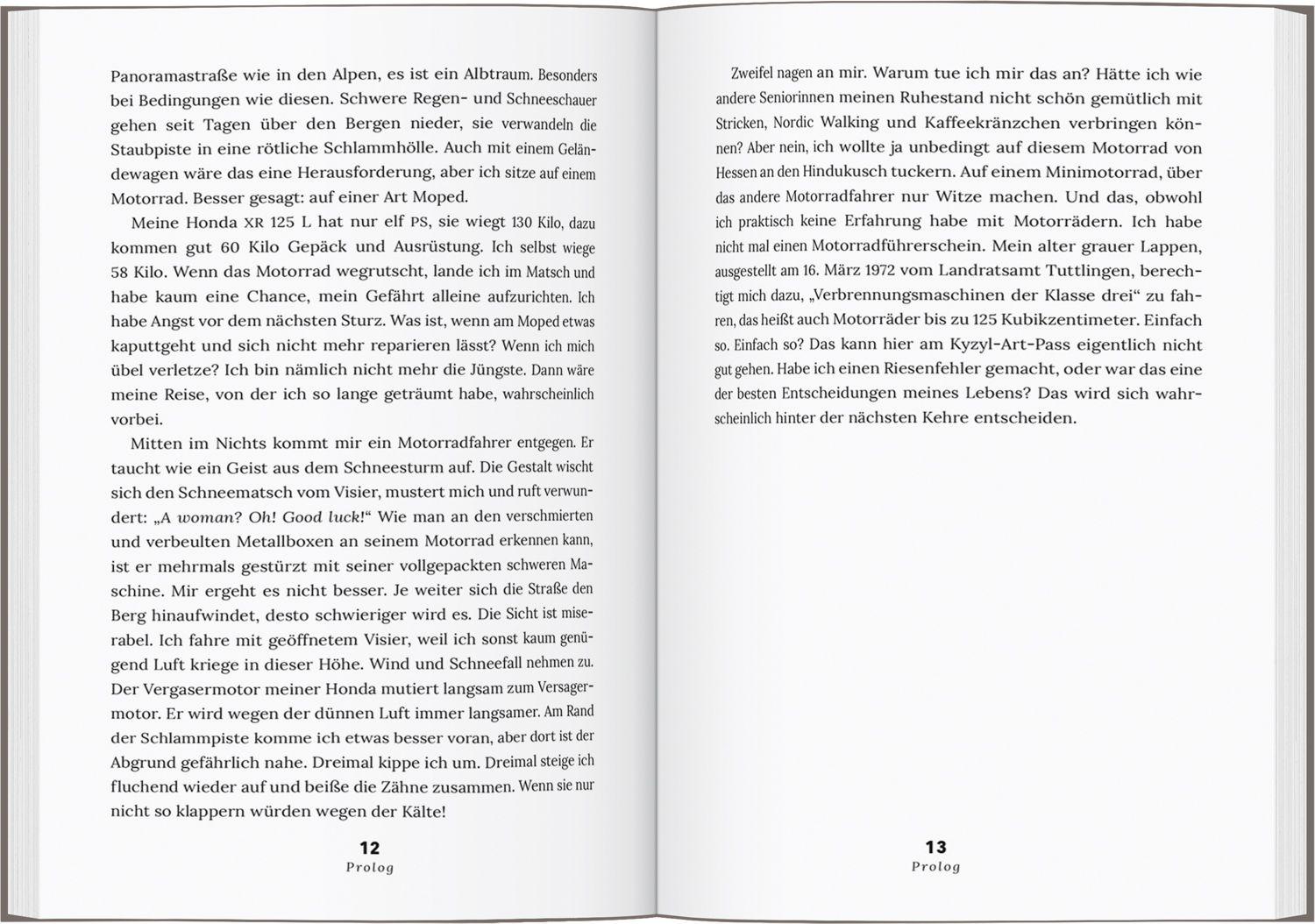 Beispielinhalt (Bild) Über Grenzen