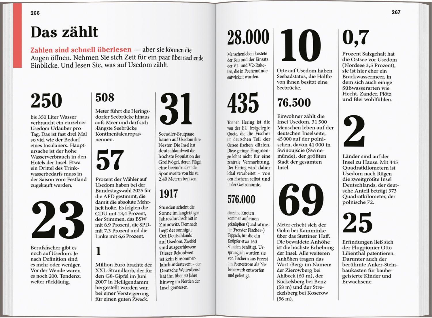 Beispielinhalt (Bild) DUMONT Reise-Taschenbuch Reiseführer Usedom