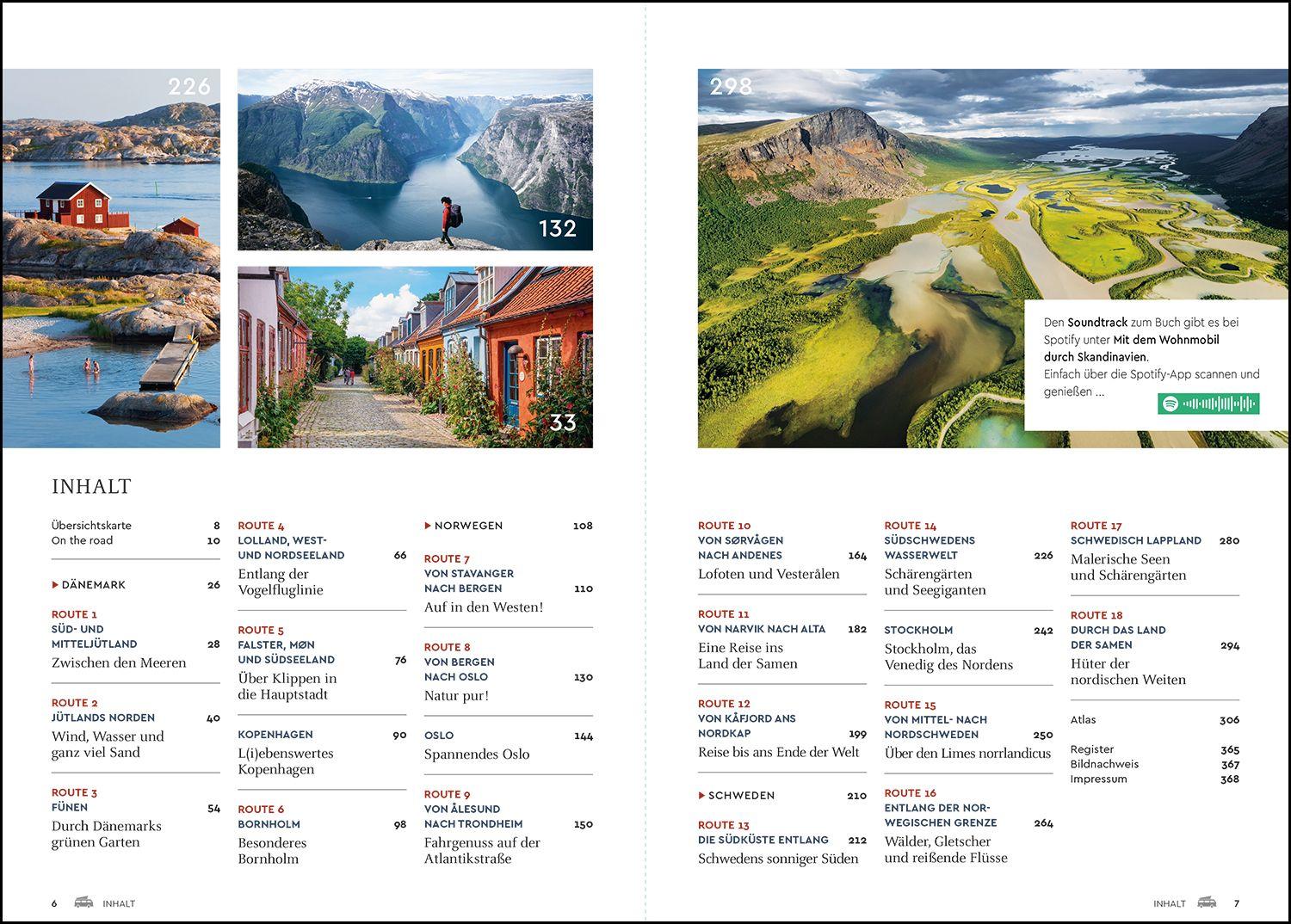 Beispielinhalt (Bild) KUNTH Mit dem Wohnmobil durch Skandinavien