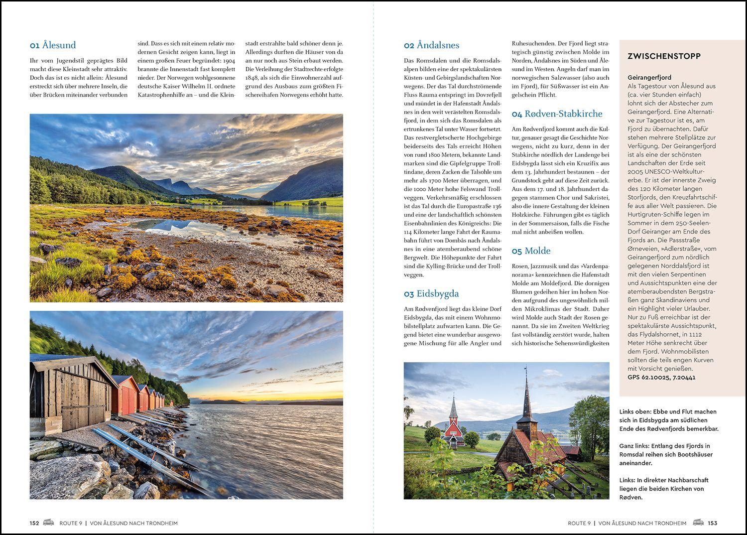 Beispielinhalt (Bild) KUNTH Mit dem Wohnmobil durch Skandinavien