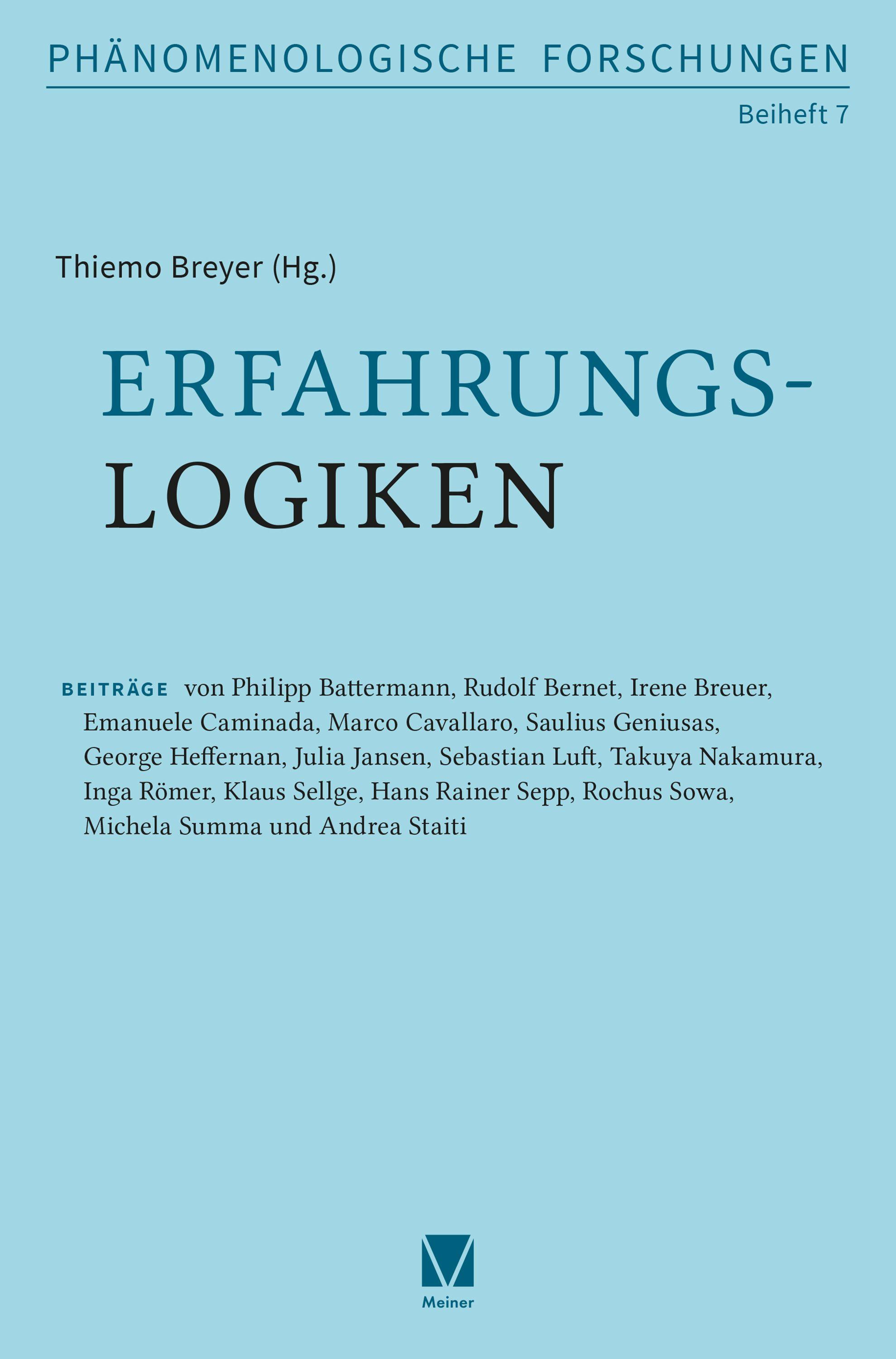Vorderes Coverbild Erfahrungslogiken
