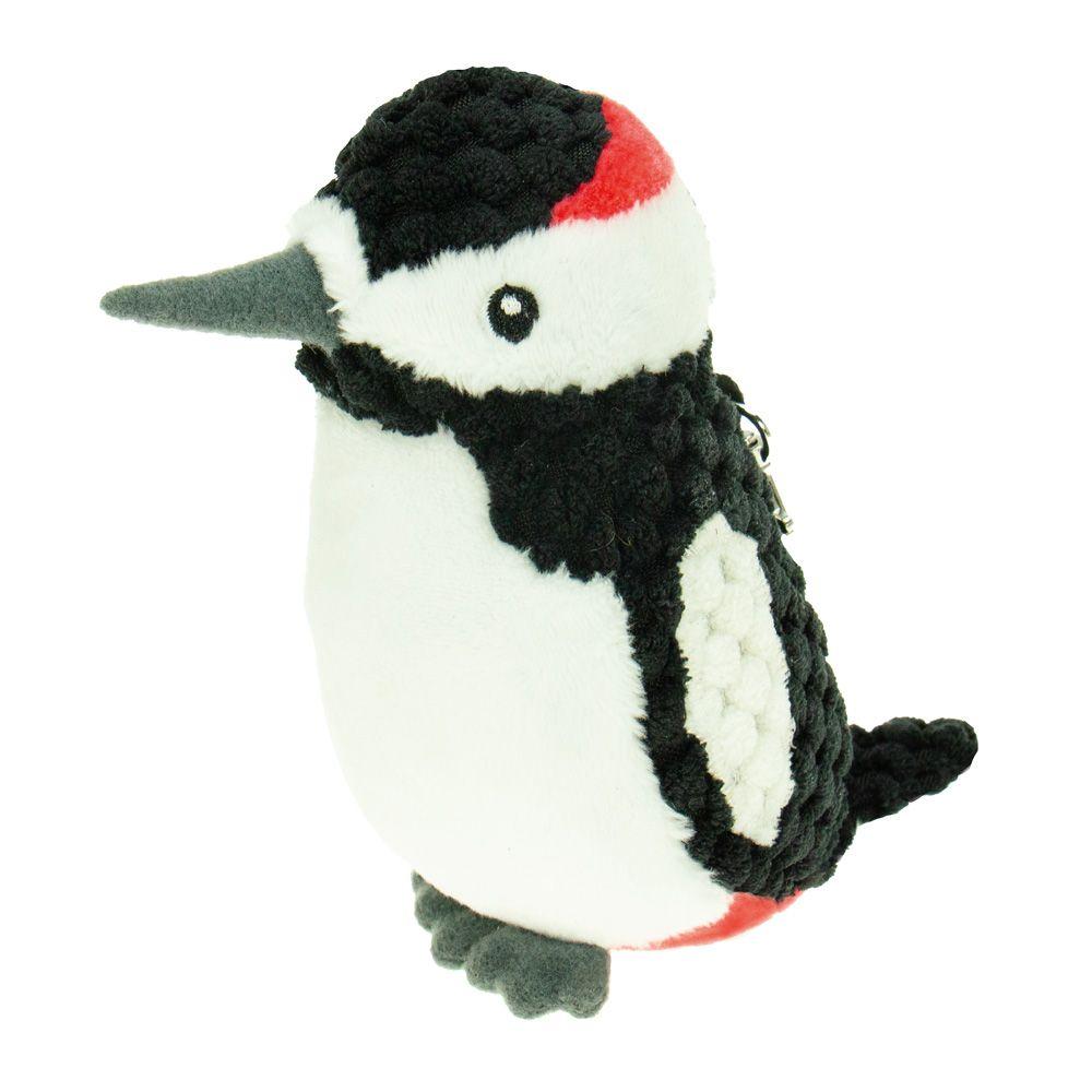 Vorderes Coverbild TRÖTSCH - Unsere Vogelwelt Plüsch Buntspecht 12 cm mit Karabiner