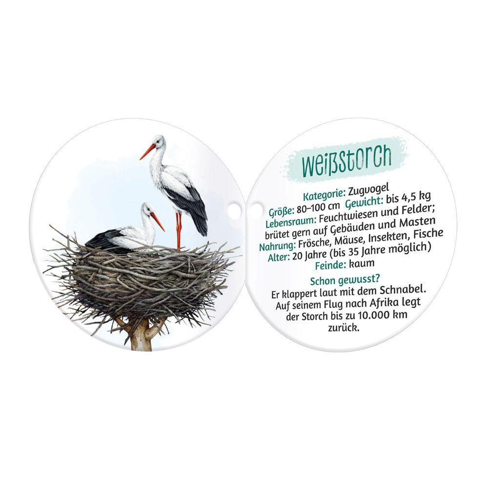 Beispielinhalt (Bild) TRÖTSCH - Plüsch Storch 21 cm