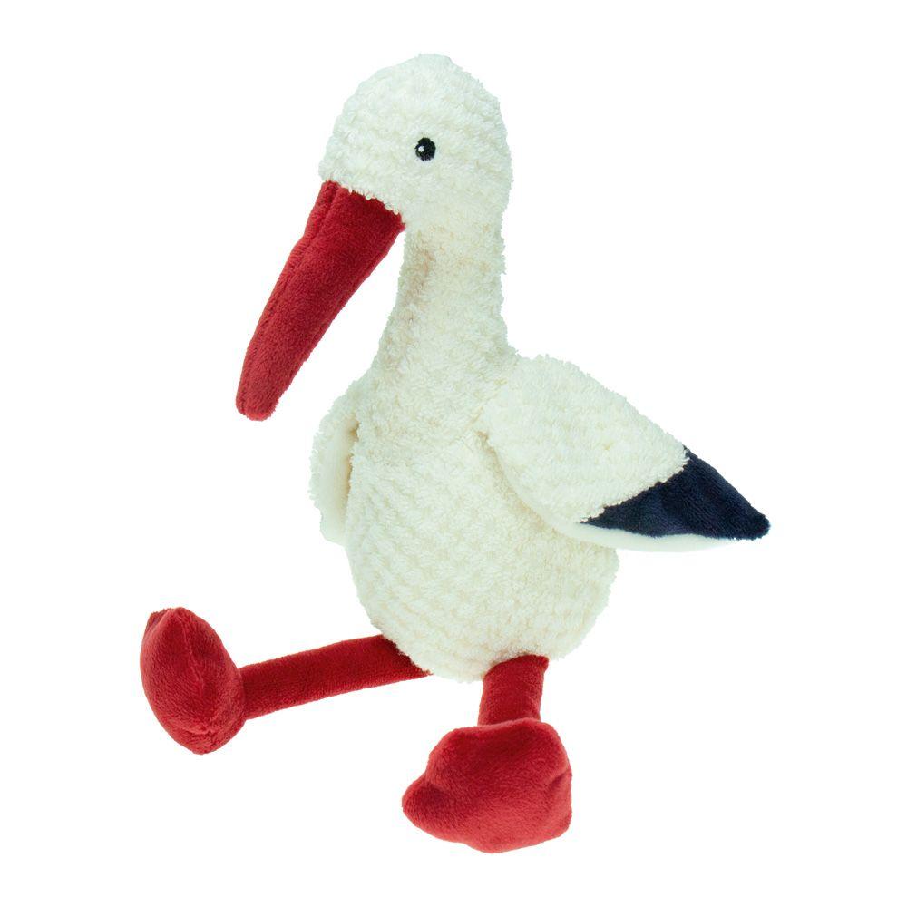 Vorderes Coverbild TRÖTSCH - Plüsch Storch gehäkelt 21 cm