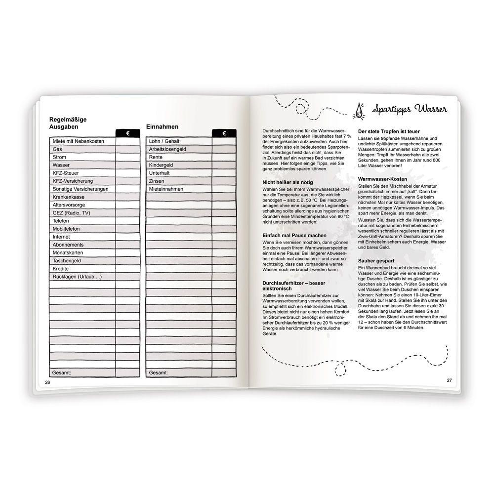 Beispielinhalt (Bild) TRÖTSCH - Mein Haushaltsbuch - Finanzen im Überblick