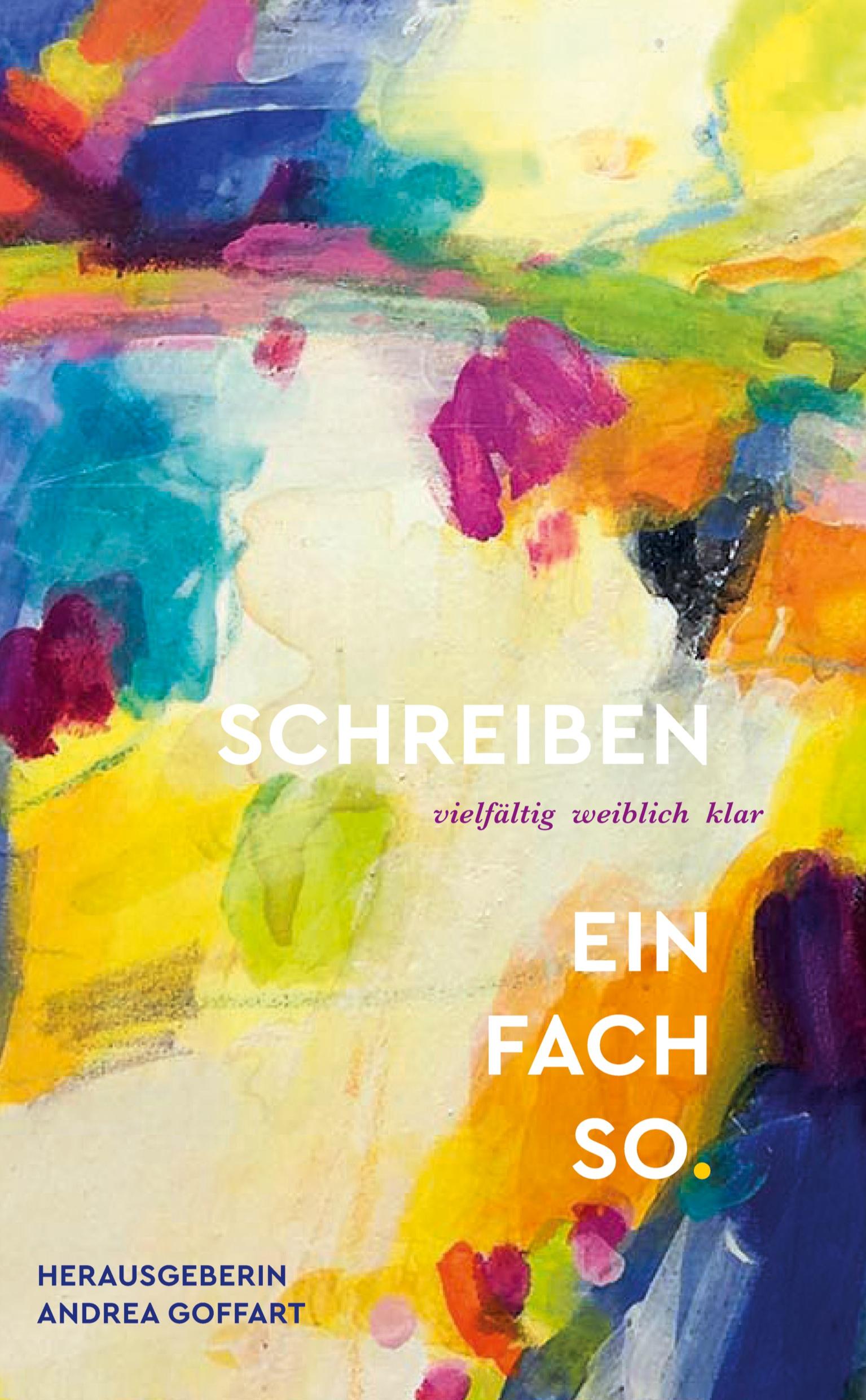 Vorderes Coverbild Schreiben - einfach so