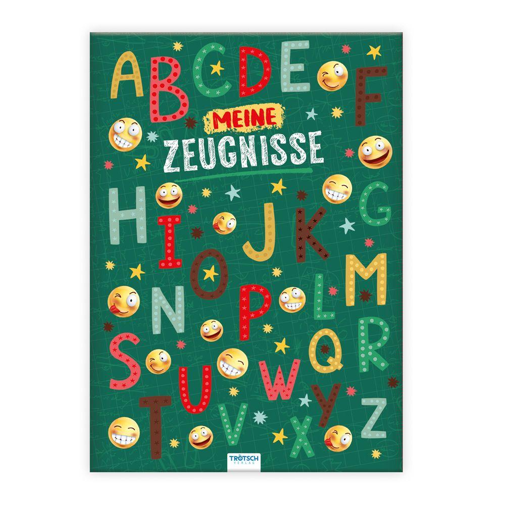 Vorderes Coverbild TRÖTSCH - Zeugnismappe A4 wattiert ABC Smile