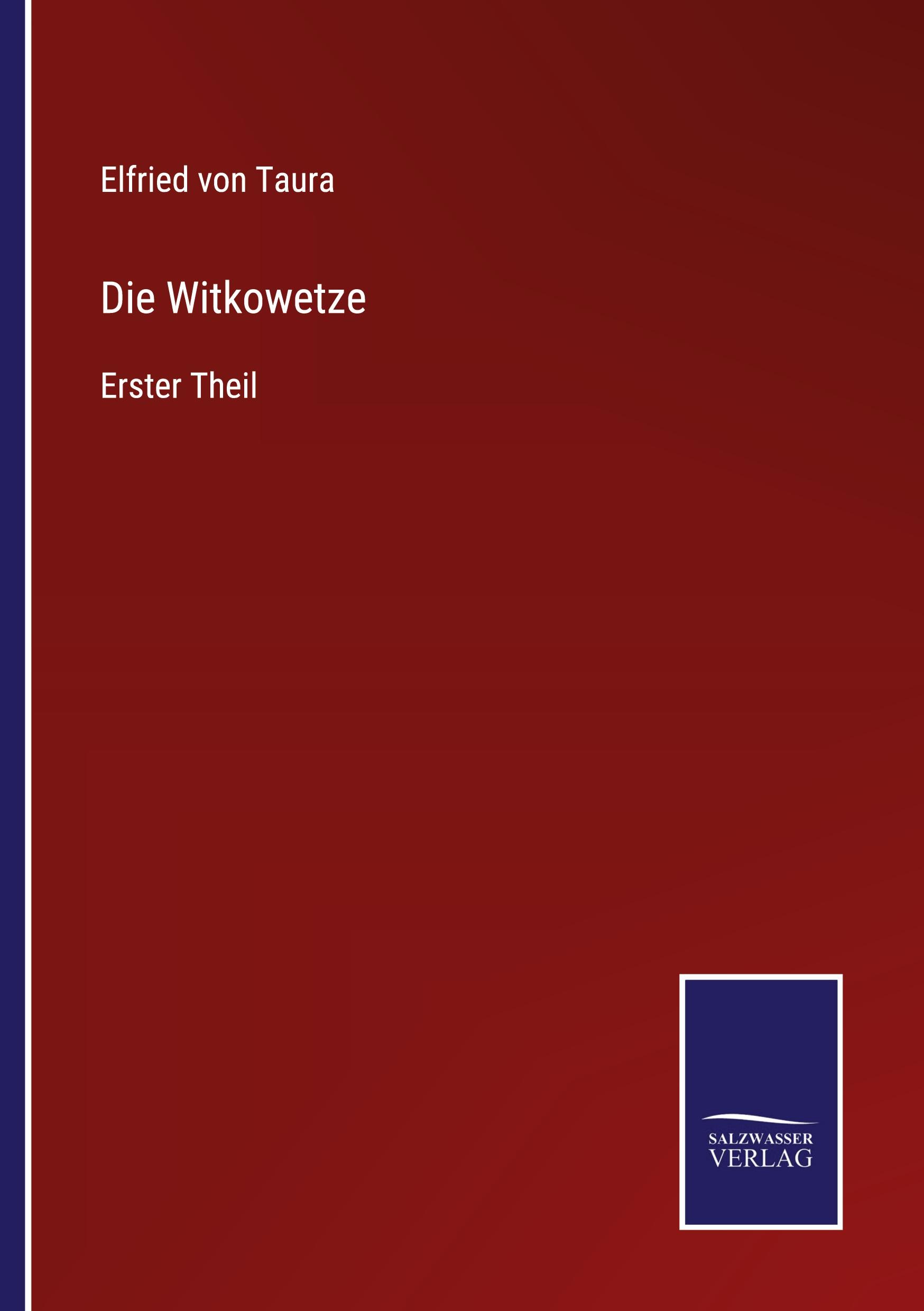 Vorderes Coverbild Die Witkowetze