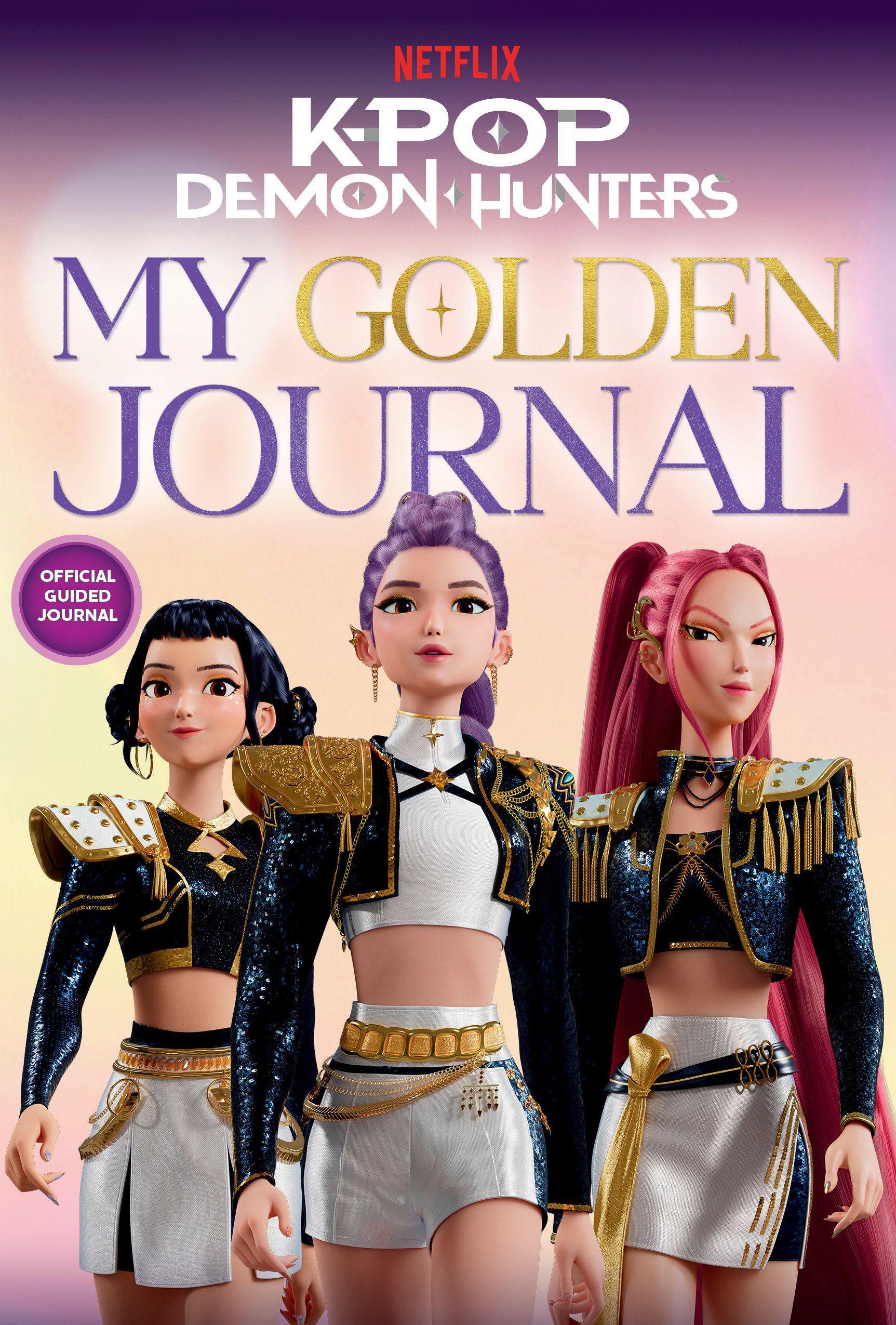 Vorderes Coverbild Kpop Demon Hunters: My Golden Journal