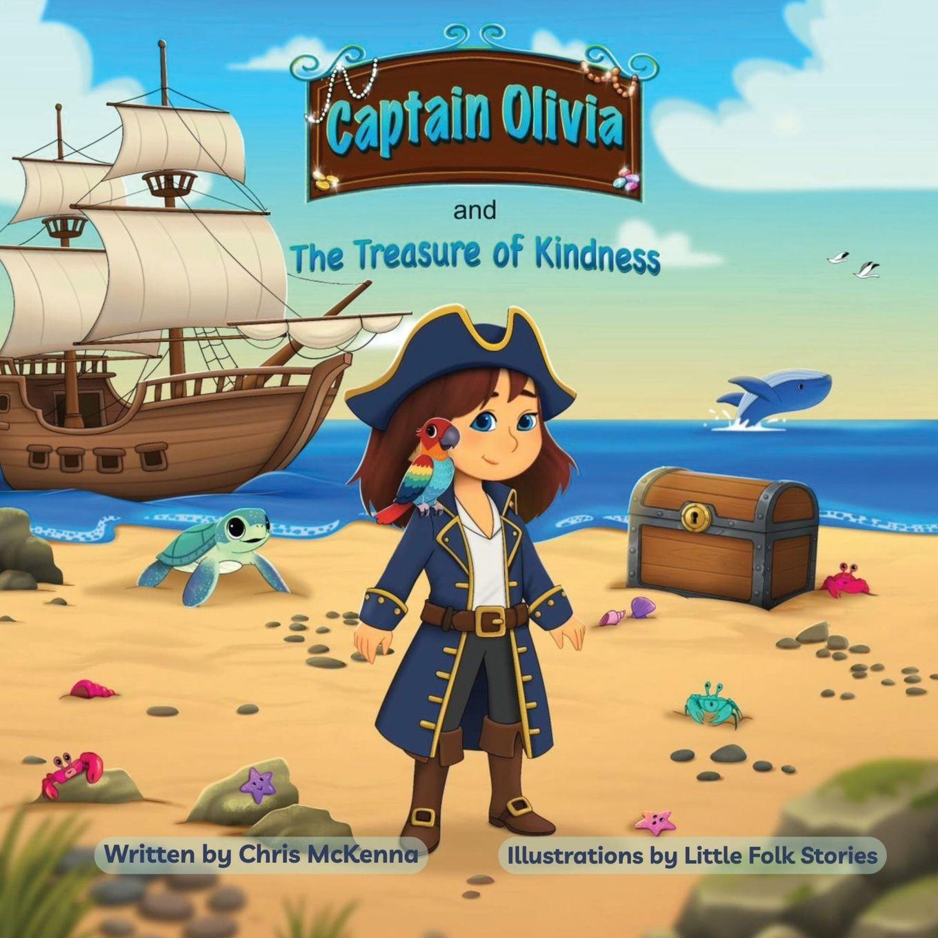 Vorderes Coverbild Captain Olivia and The Treasure of Kindness