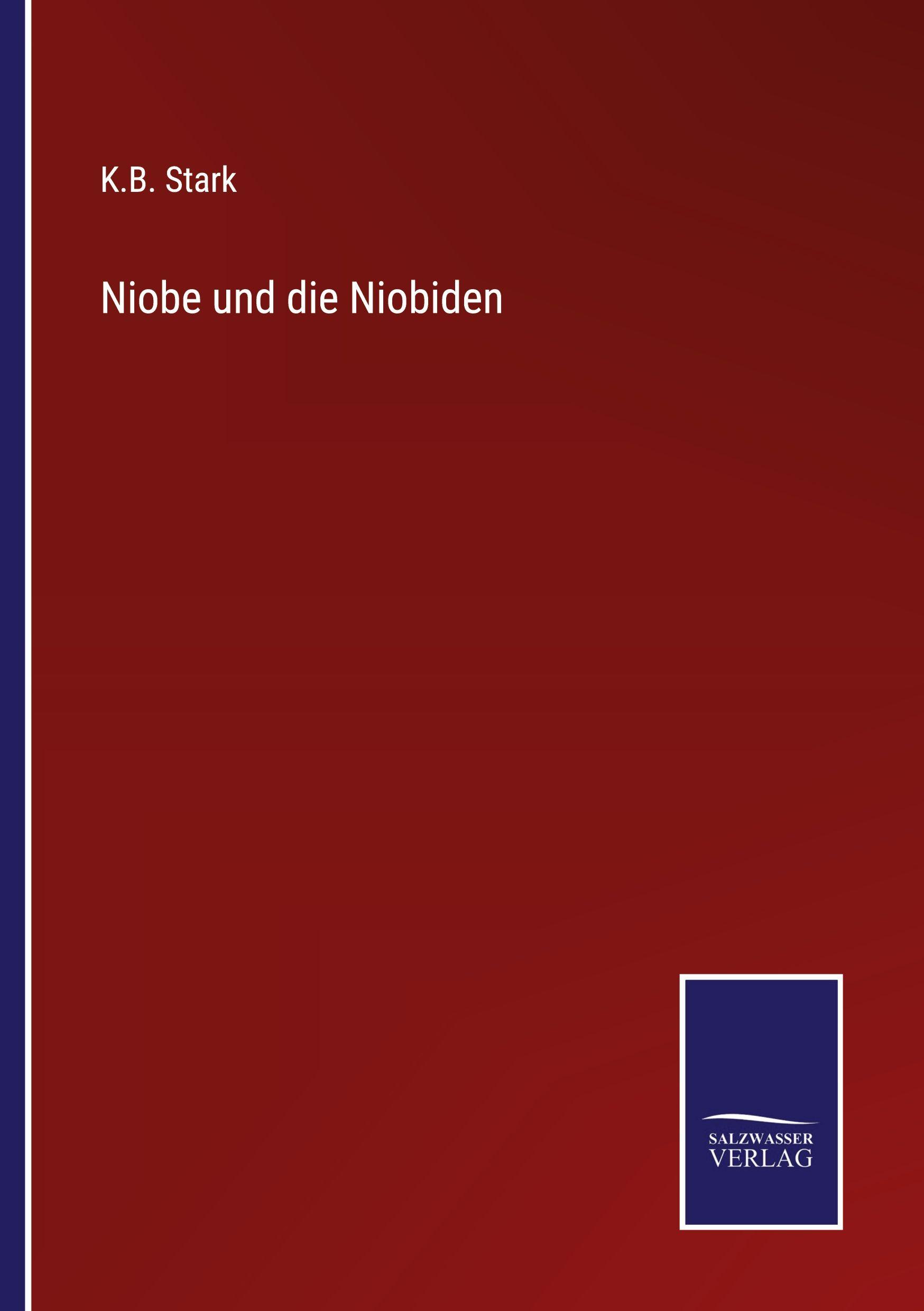 Vorderes Coverbild Niobe und die Niobiden