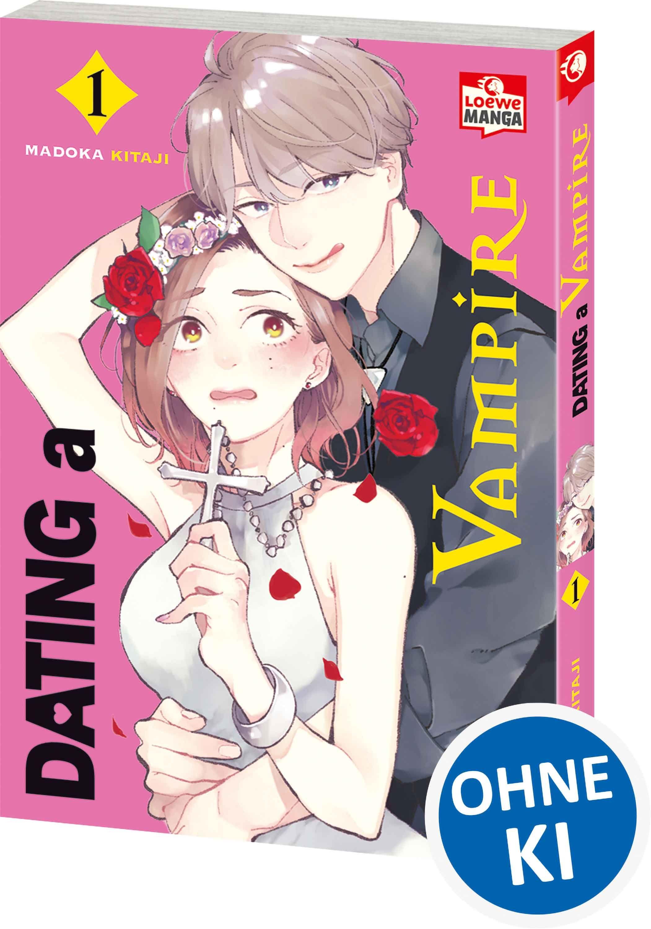 Vorderes Coverbild Dating a Vampire 01