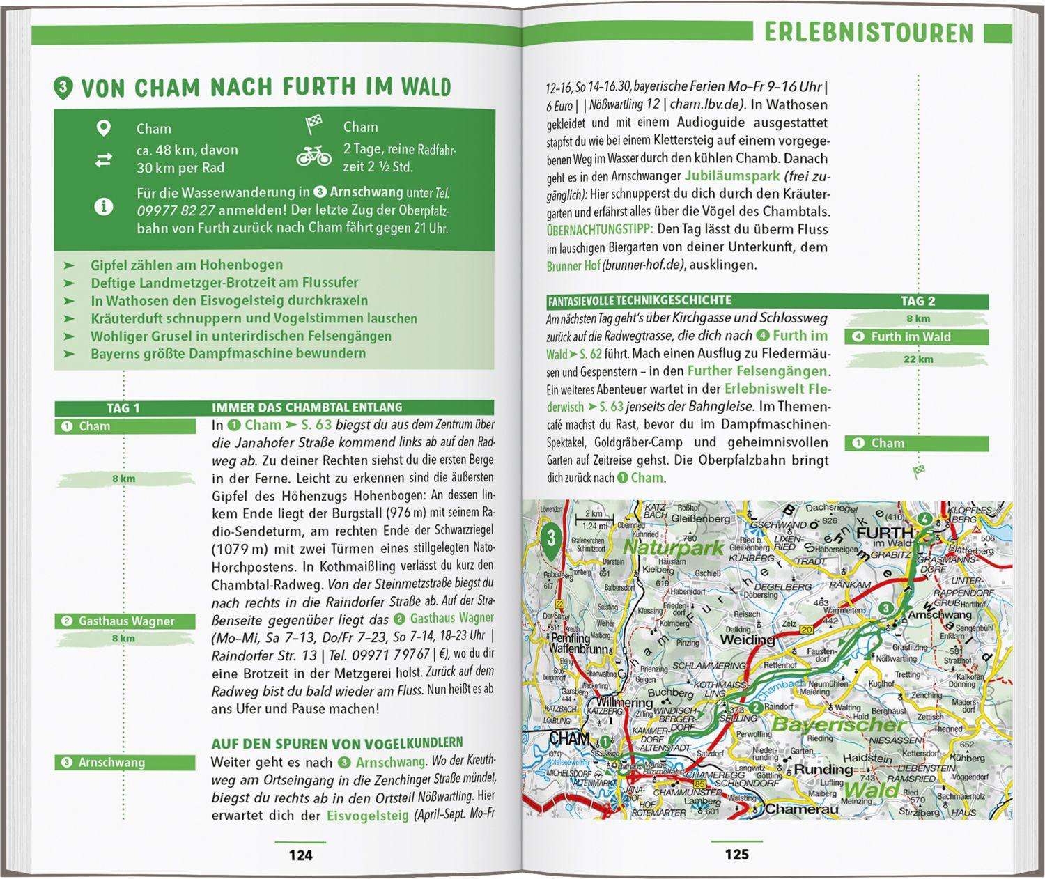 Beispielinhalt (Bild) MARCO POLO Reiseführer Bayerischer Wald