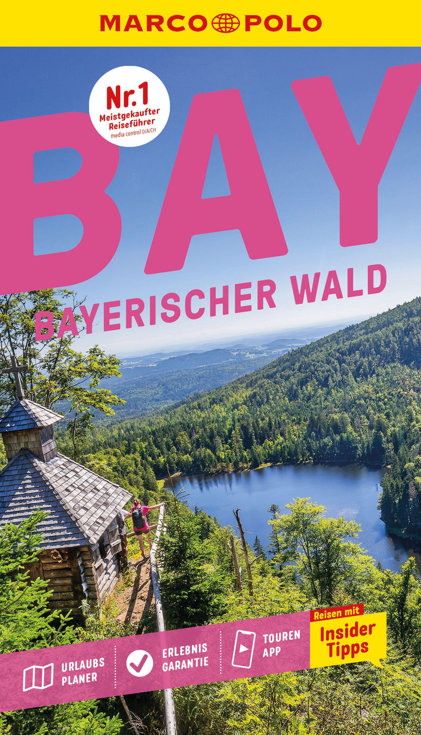 Vorderes Coverbild MARCO POLO Reiseführer Bayerischer Wald
