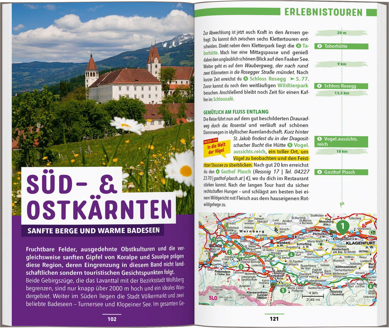 Beispielinhalt (Bild) MARCO POLO Reiseführer Kärnten