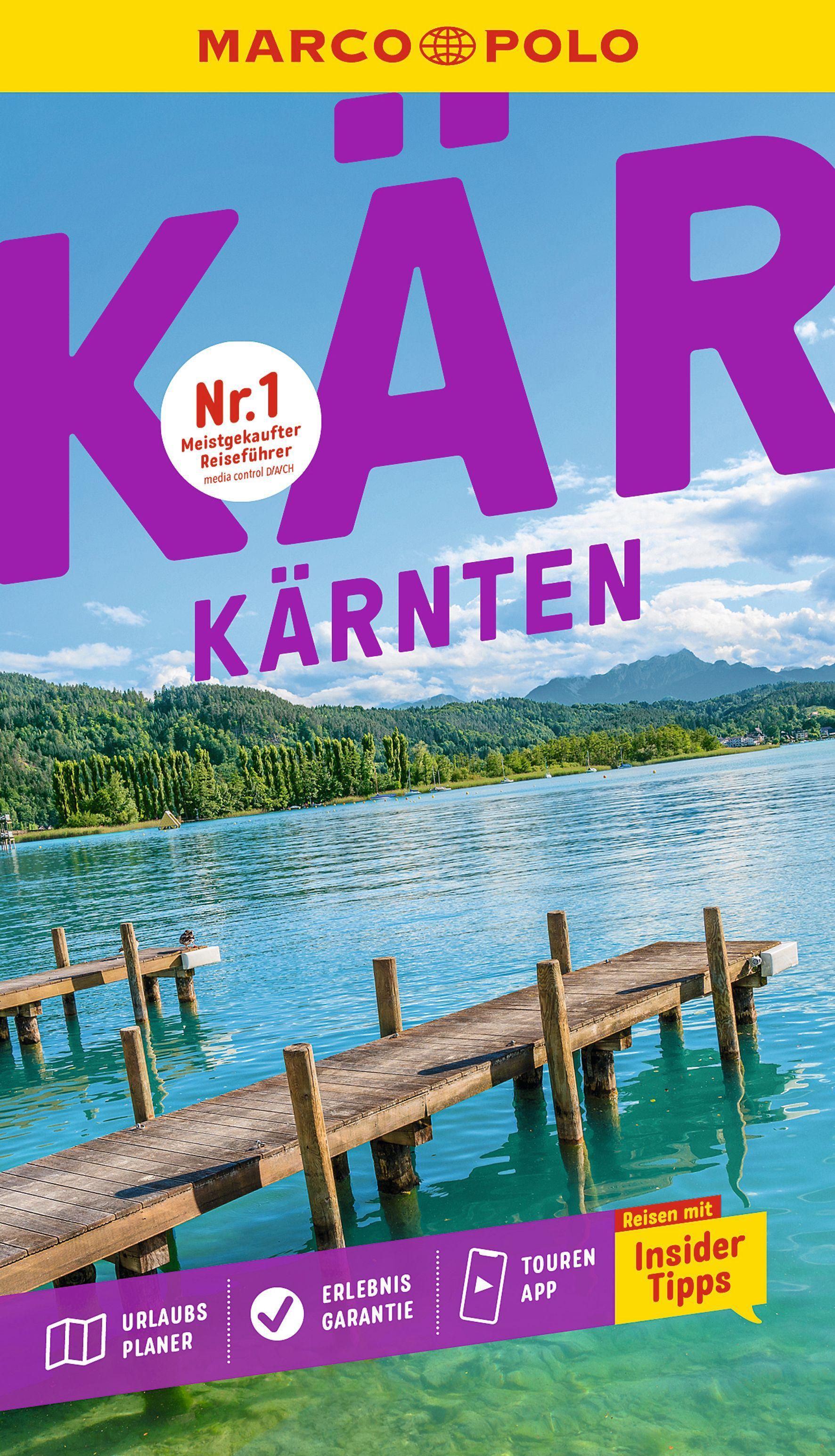 Vorderes Coverbild MARCO POLO Reiseführer Kärnten