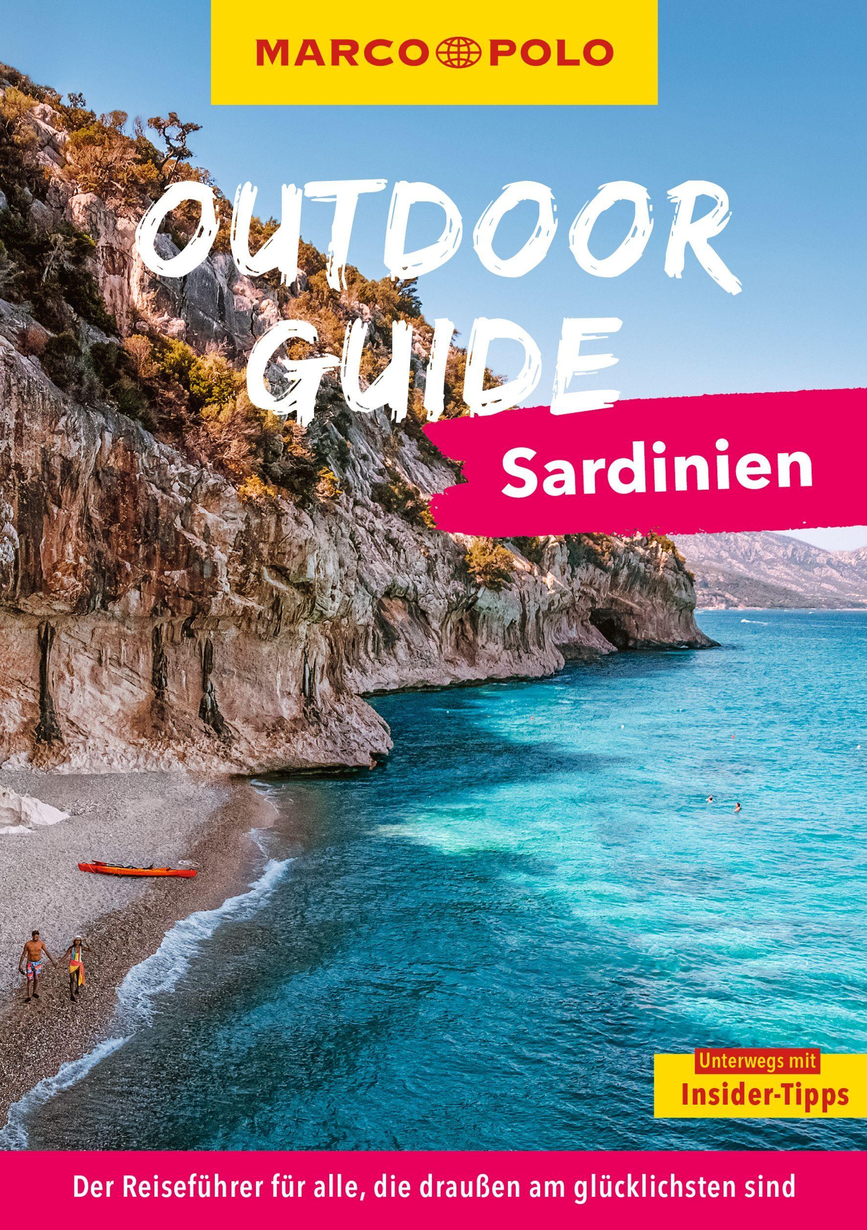 Vorderes Coverbild MARCO POLO OUTDOOR GUIDE Reiseführer Sardinien
