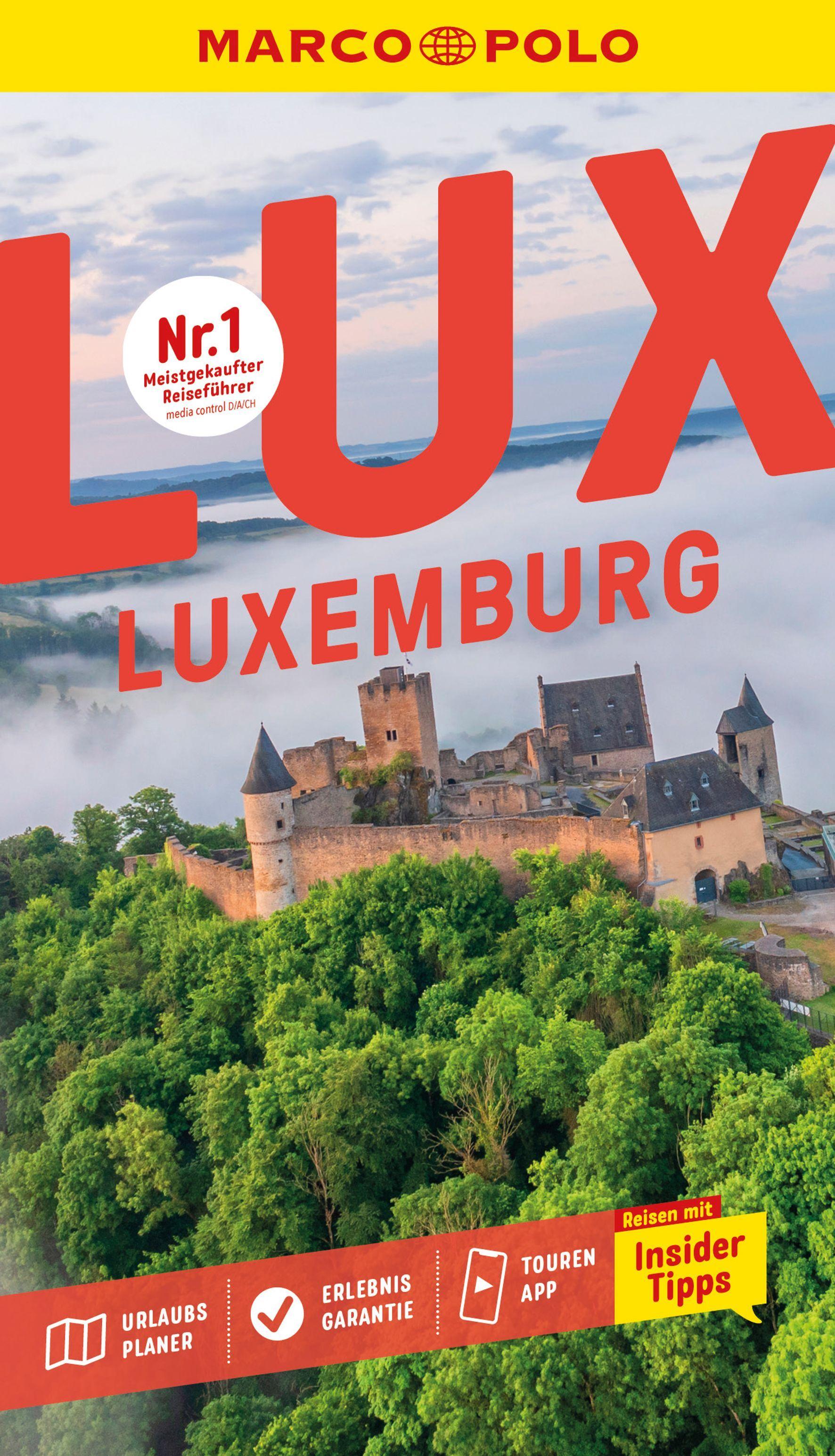 Vorderes Coverbild MARCO POLO Reiseführer Luxemburg