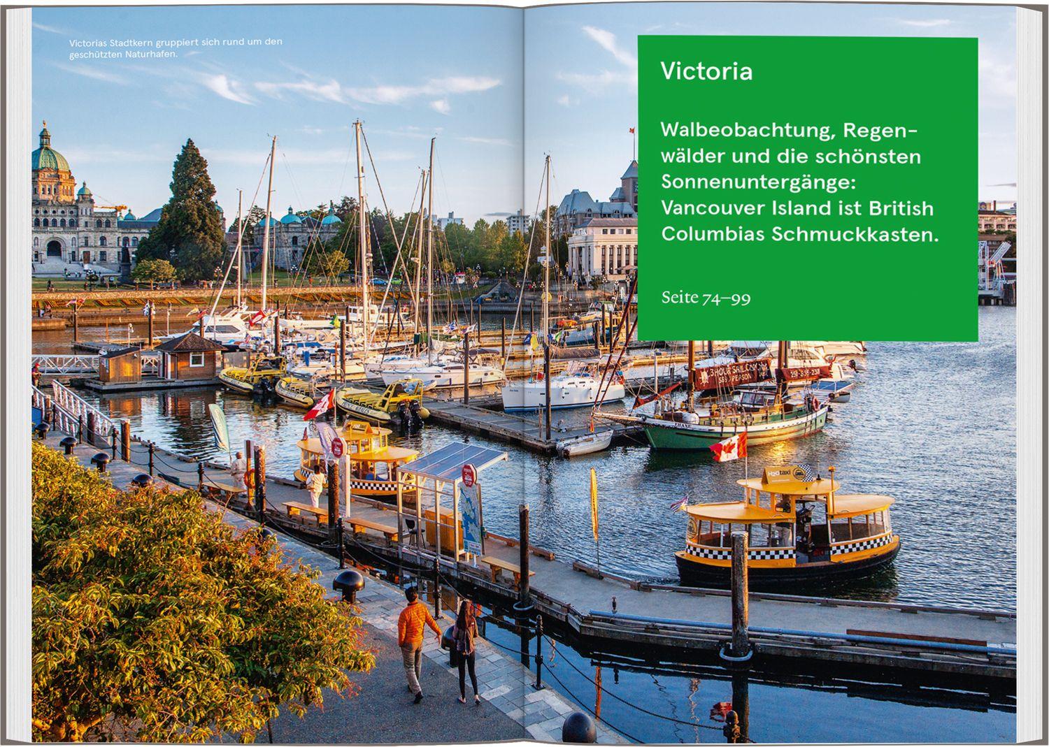 Beispielinhalt (Bild) Baedeker SMART Reiseführer Baedeker SMART Reiseführer Vancouver & Kanadische Rockies